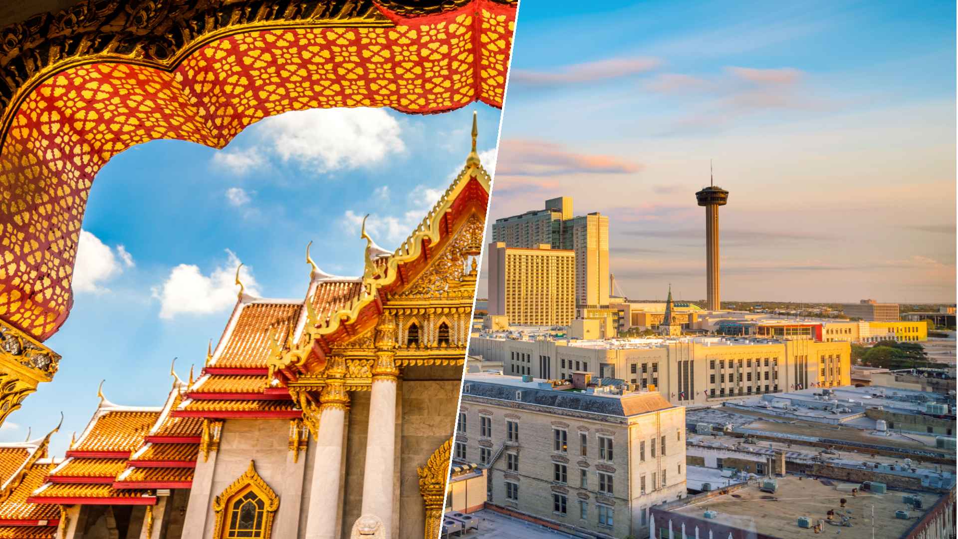 Bangkok to San Antonio