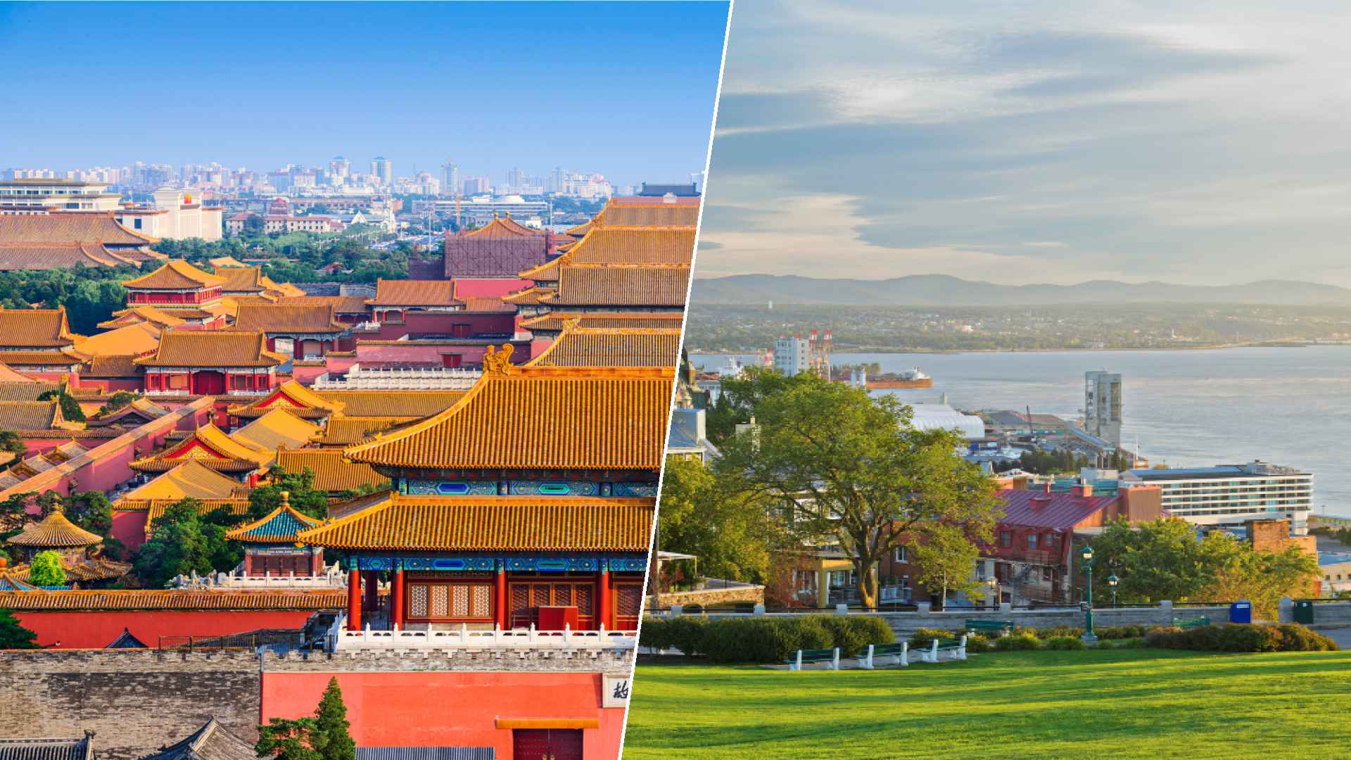 Beijing to Quebec city