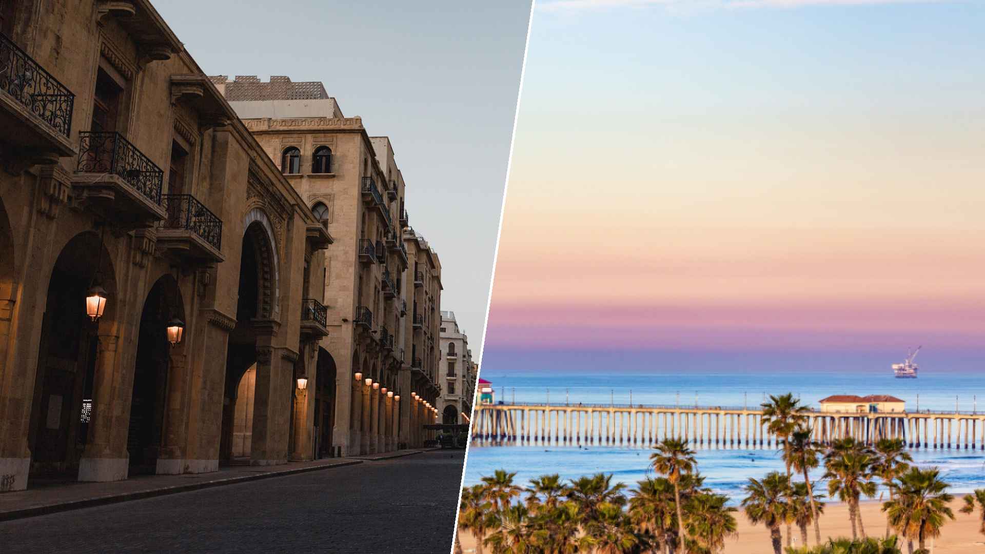 Beirut to Huntington Beach