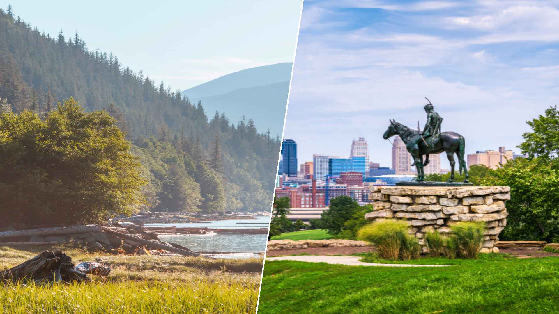 Bella Coola to Kansas City