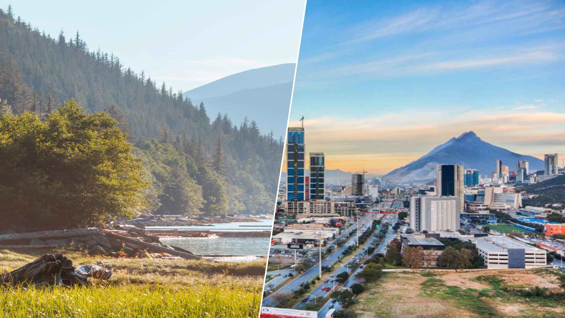 Bella Coola to Monterrey