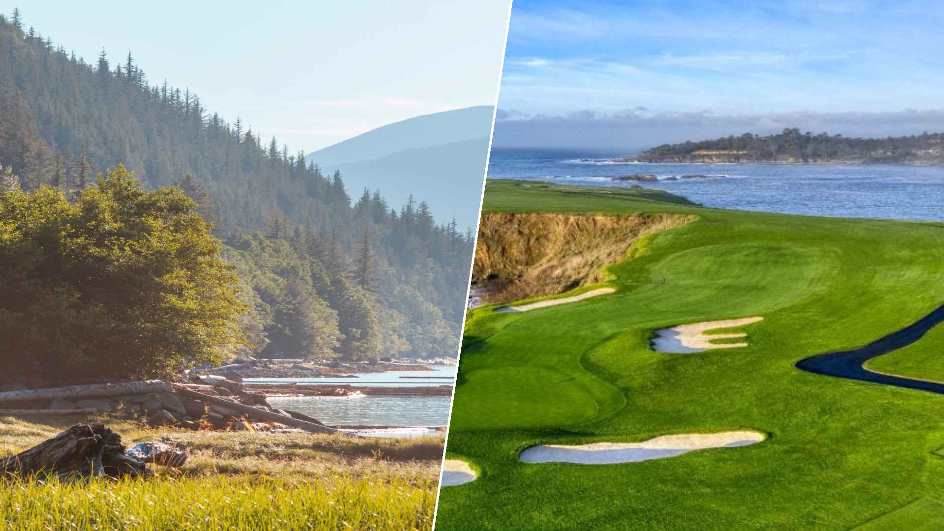 Bella Coola to Pebble Beach Golf Links