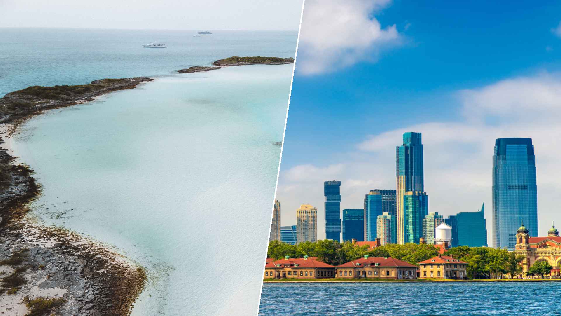 Berry Islands to Jersey City