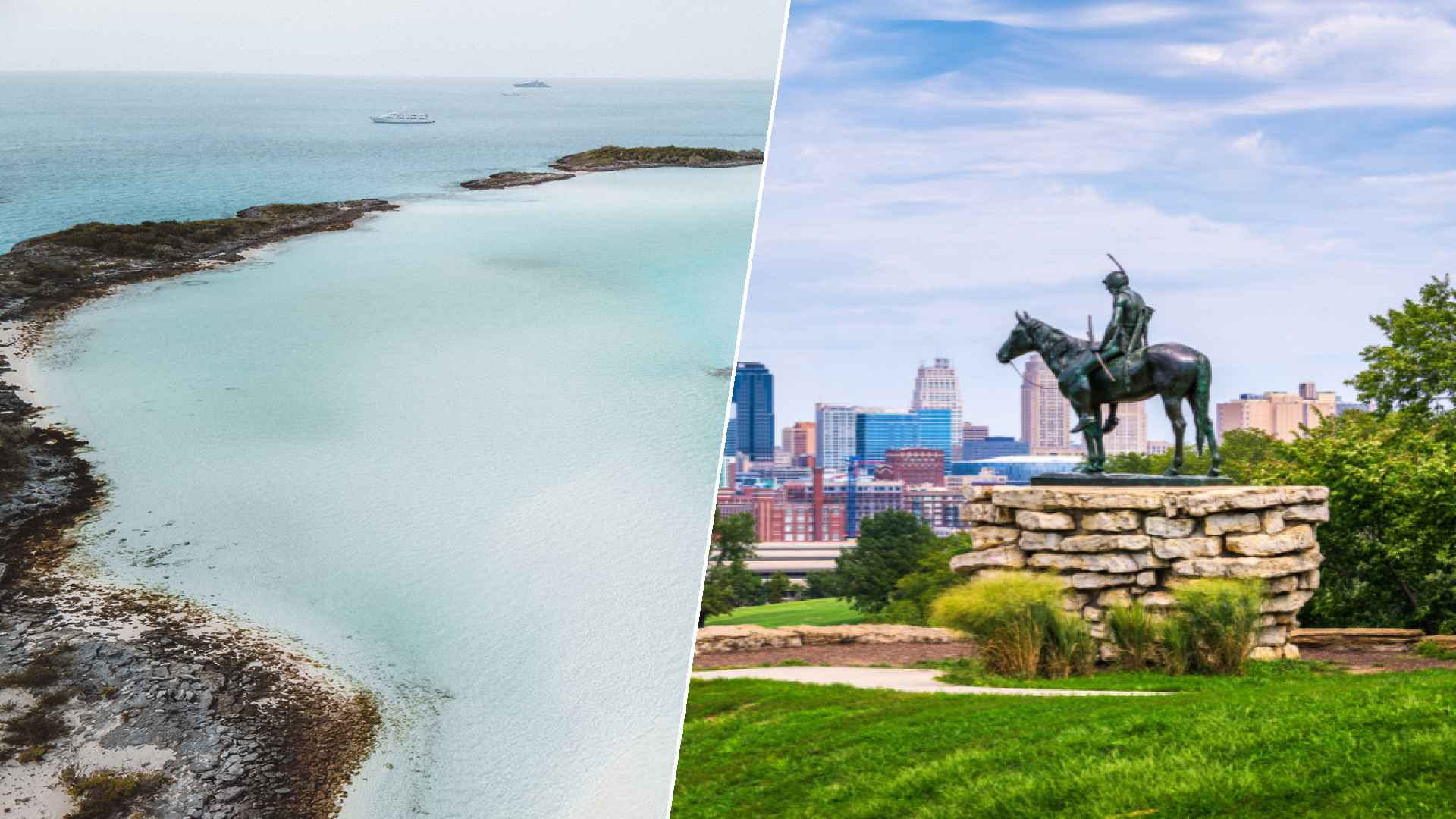 Berry Islands to Kansas City