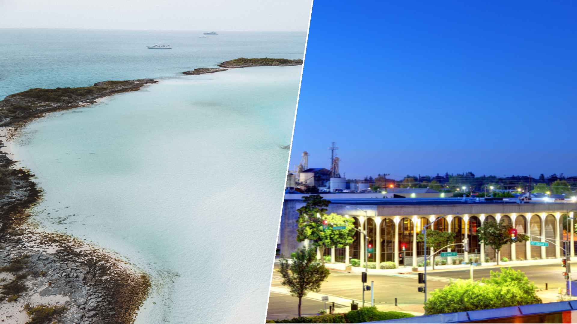 Berry Islands to Modesto