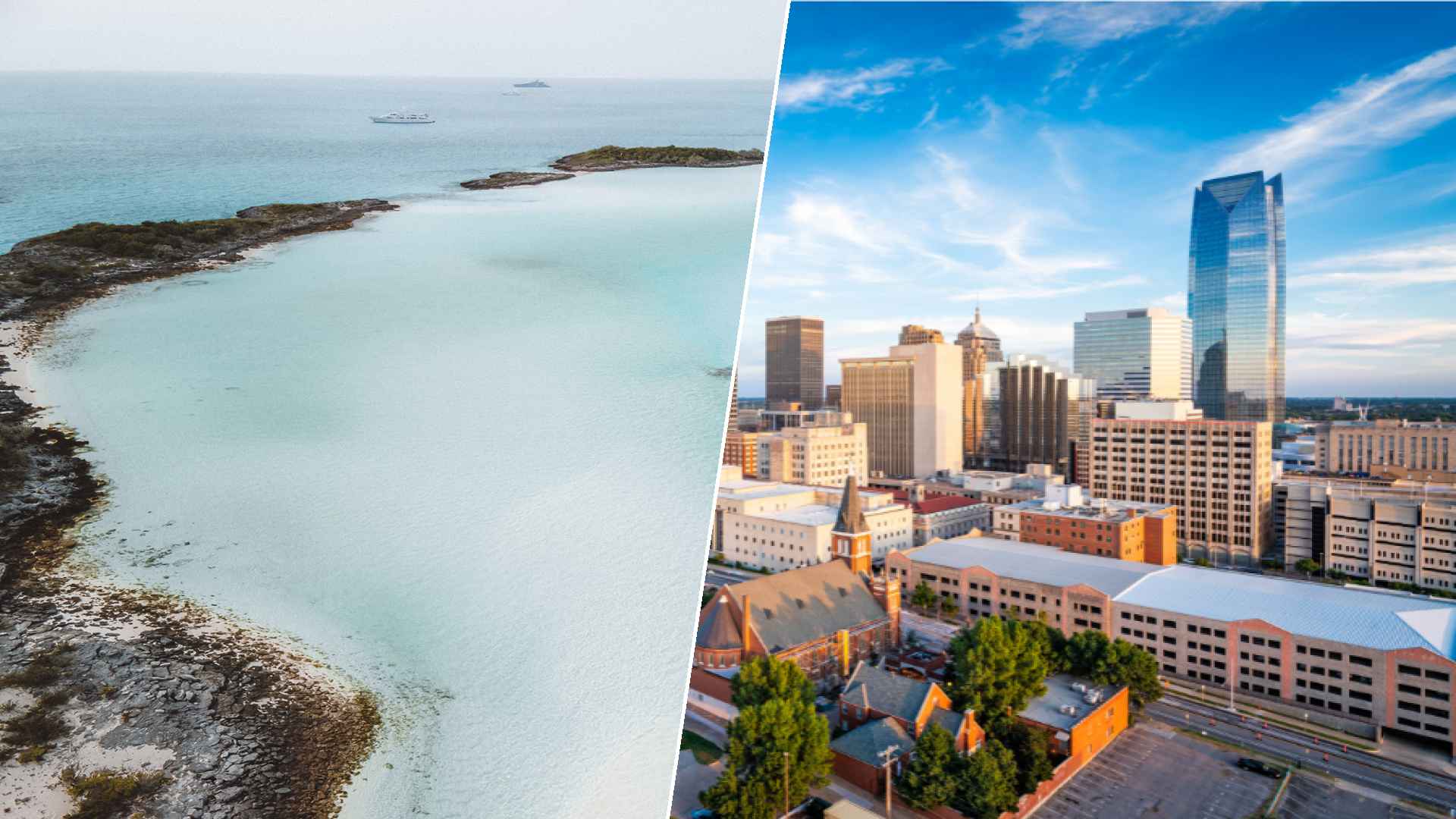 Berry Islands to Oklahoma City