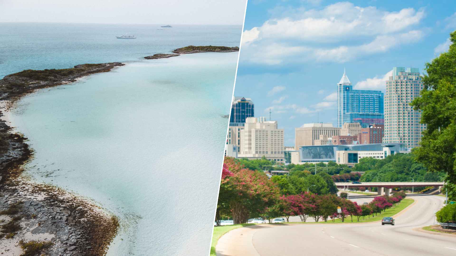 Berry Islands to Raleigh