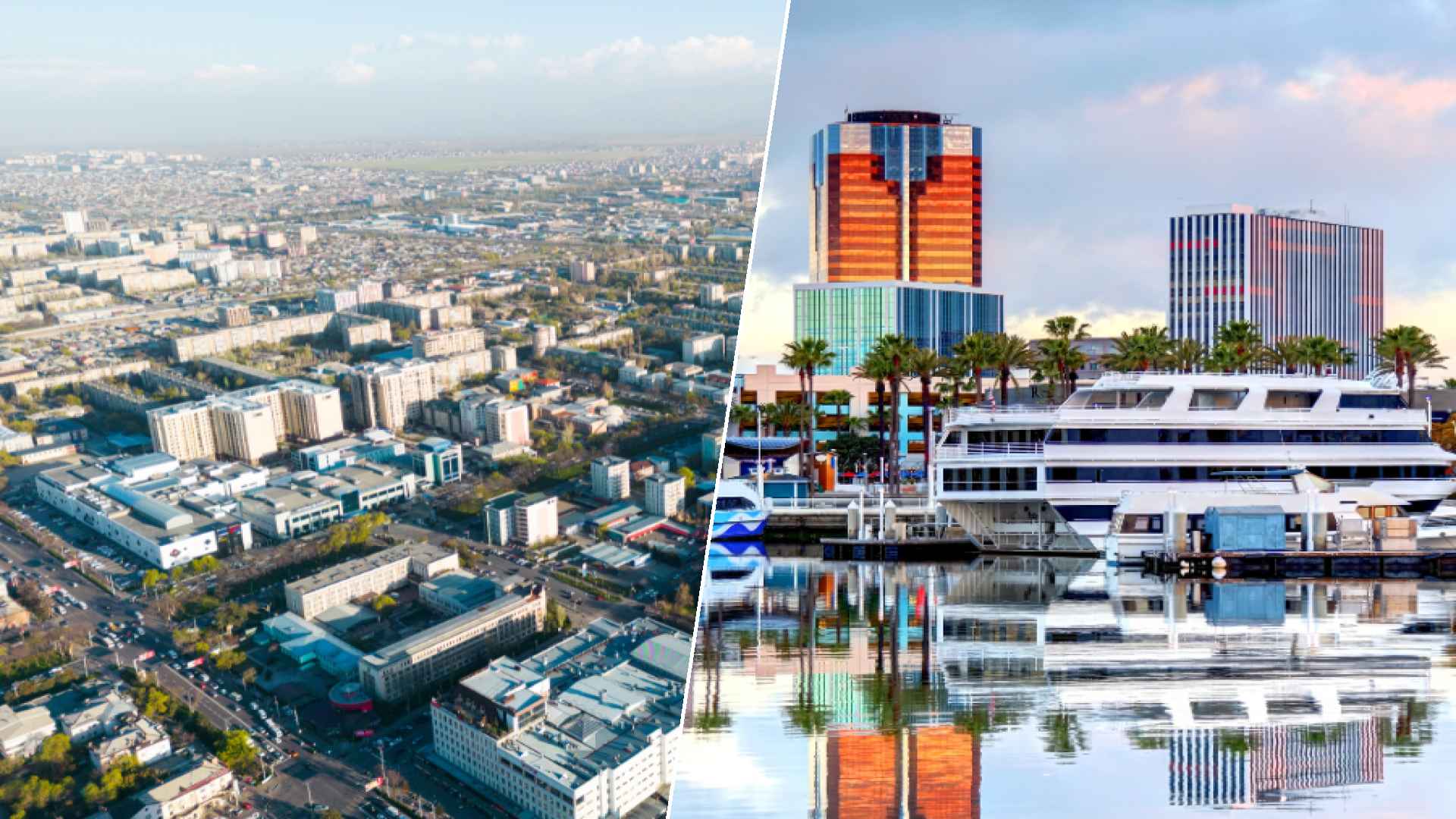 Bichkek to Long Beach