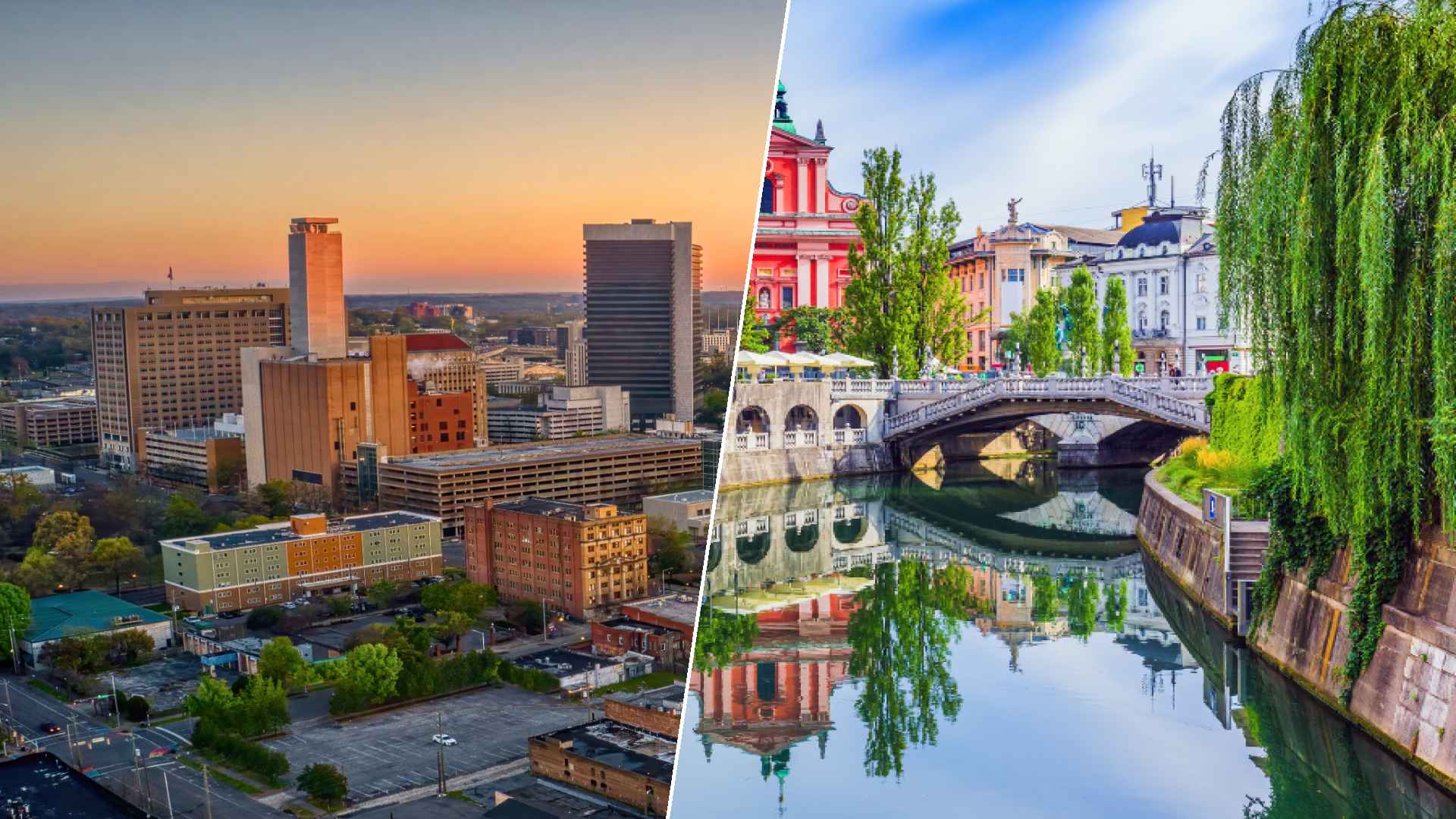 Birmingham to Ljubljana