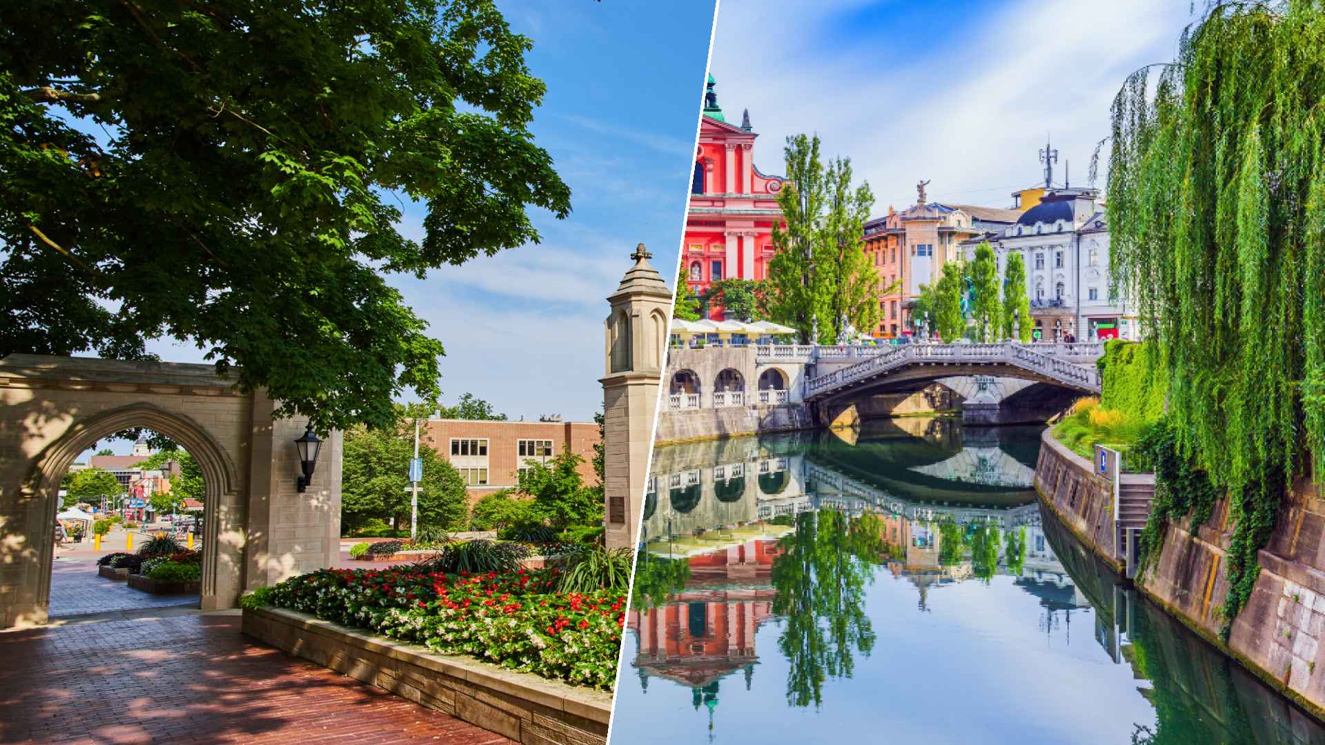 Bloomington to Ljubljana