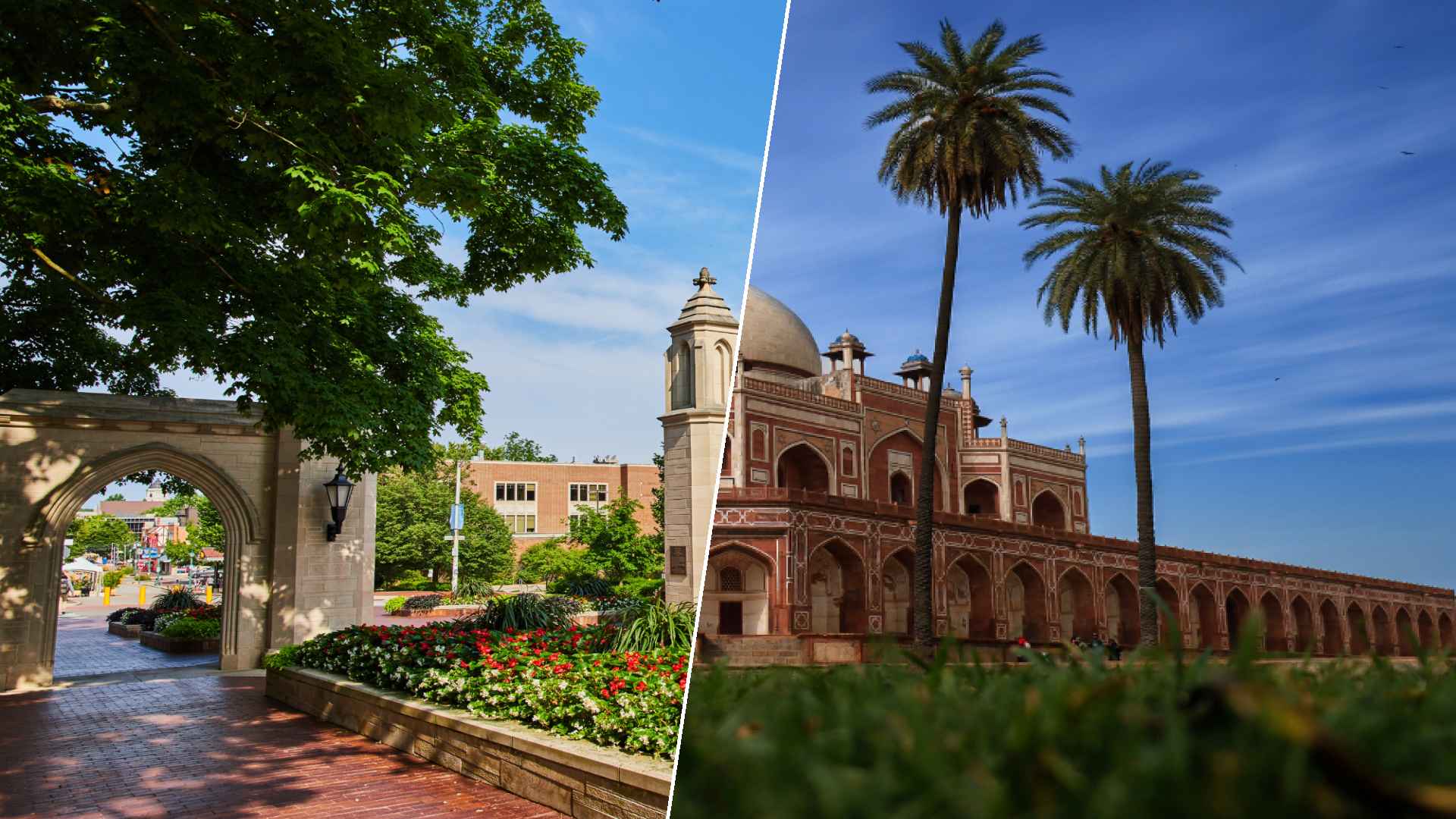 Bloomington to New Dehli