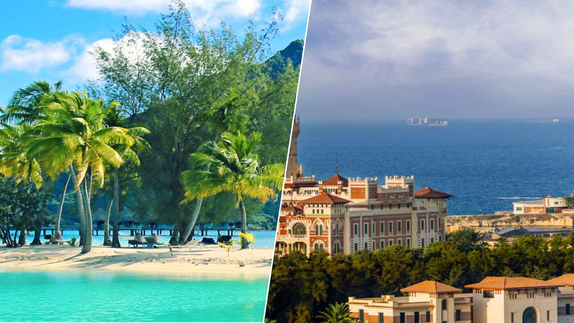 Bora Bora to Alexandria