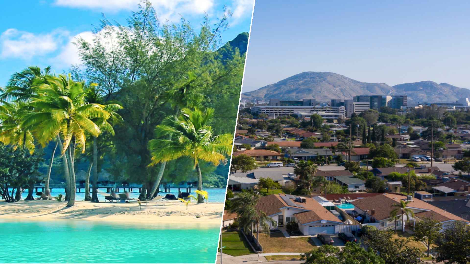 Bora Bora to Fontana