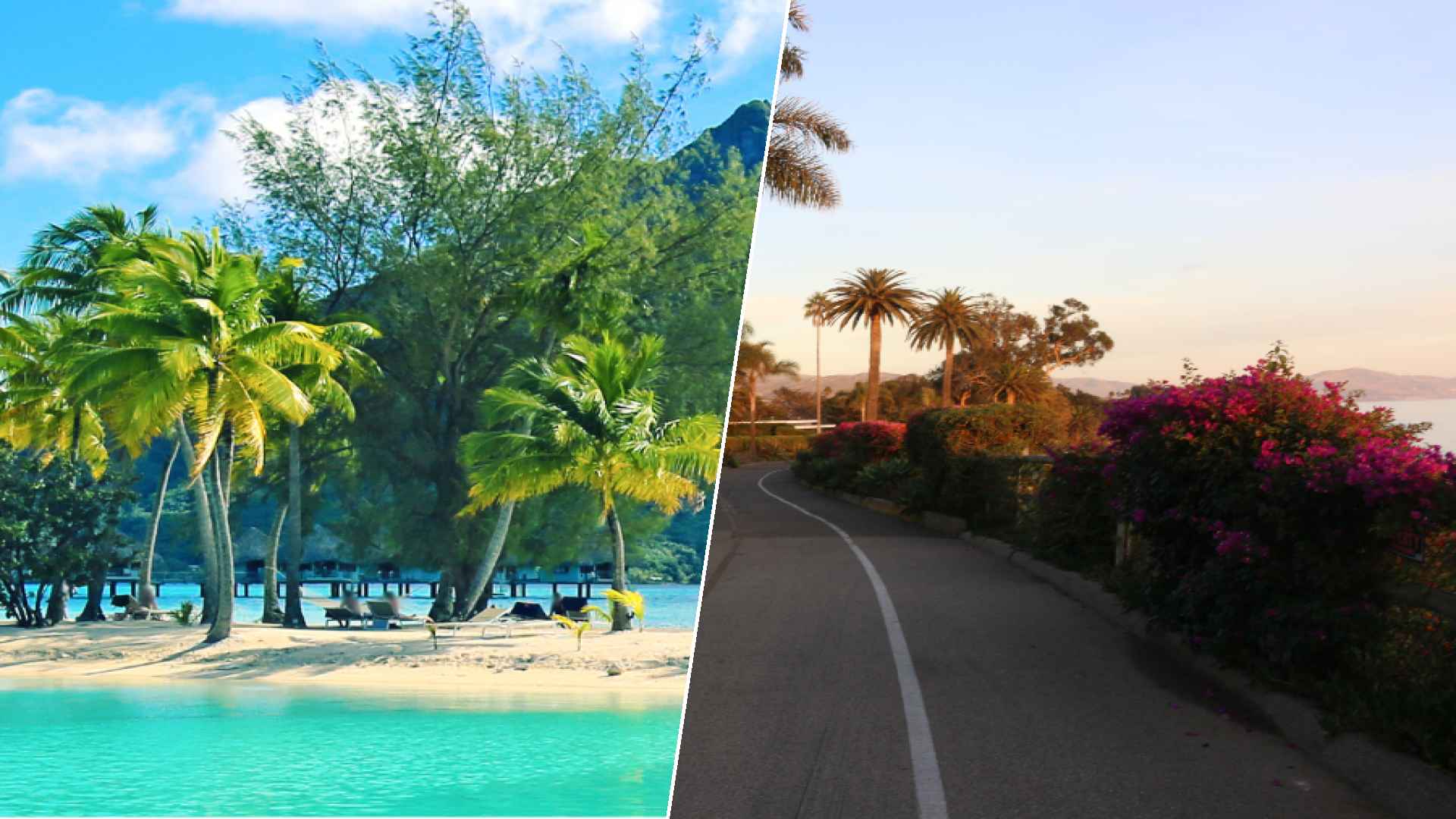 Bora Bora to Montecito