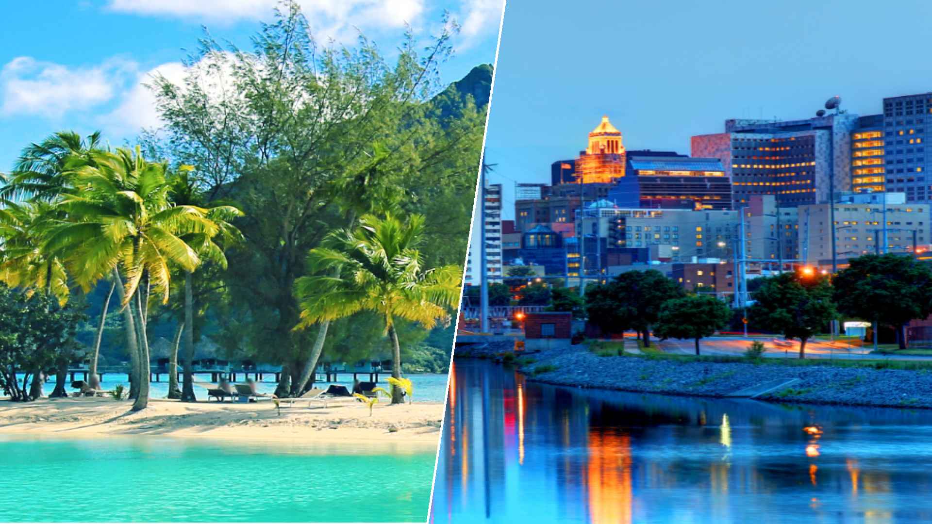 Bora Bora to Rochester