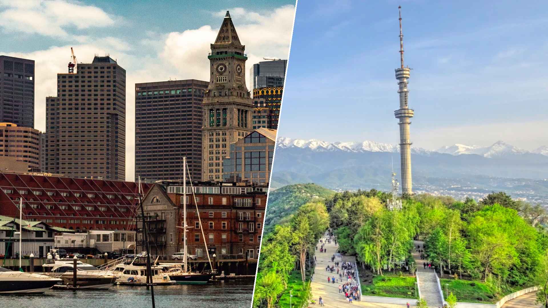 Boston to Almaty