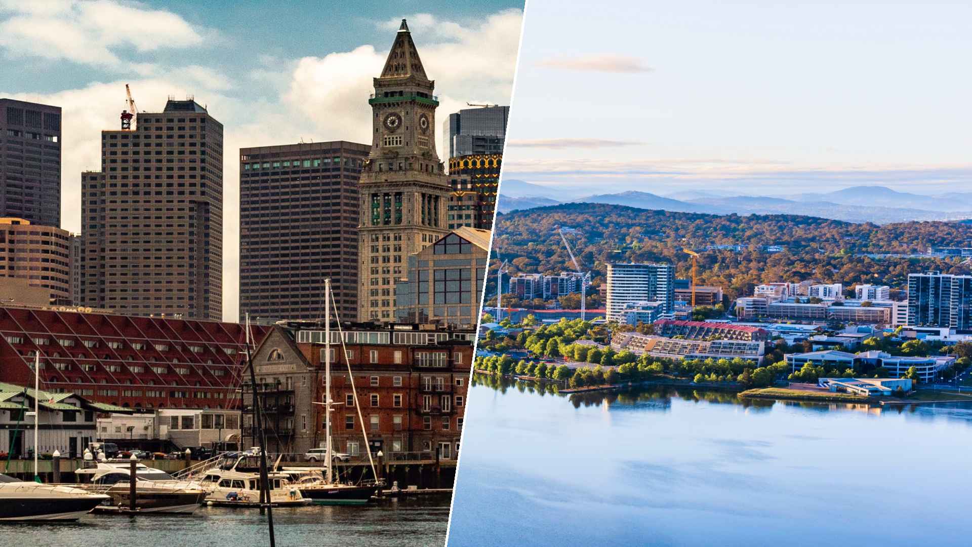 Boston to Canberra