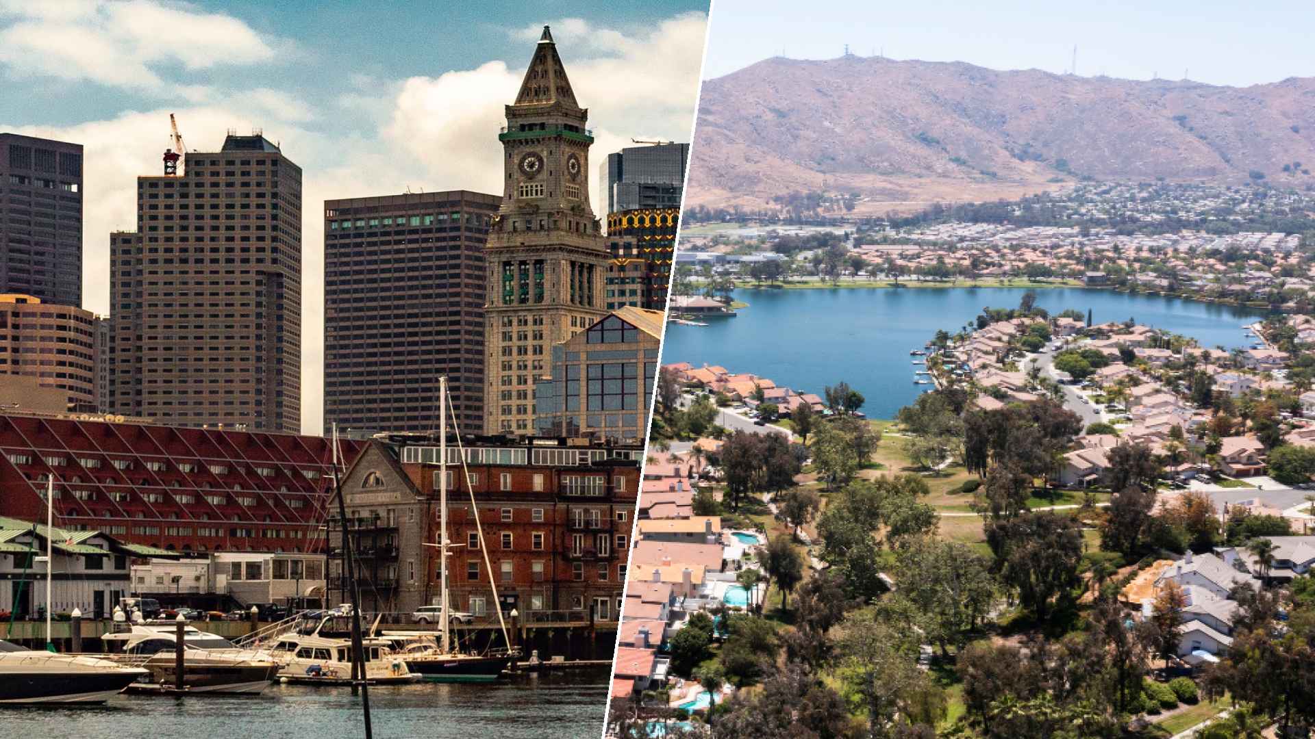 Boston to Moreno Valley