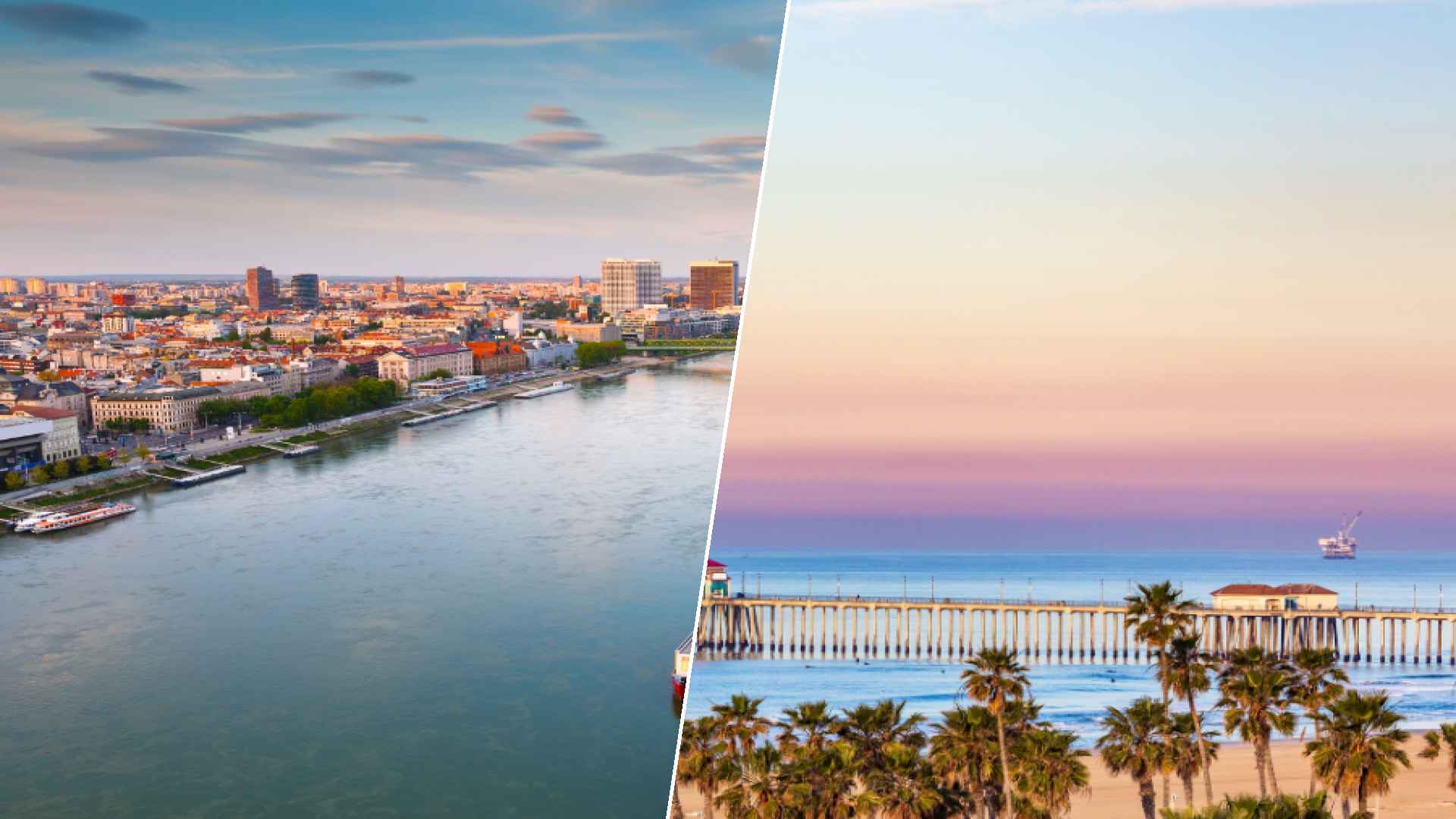 Bratislava to Huntington Beach