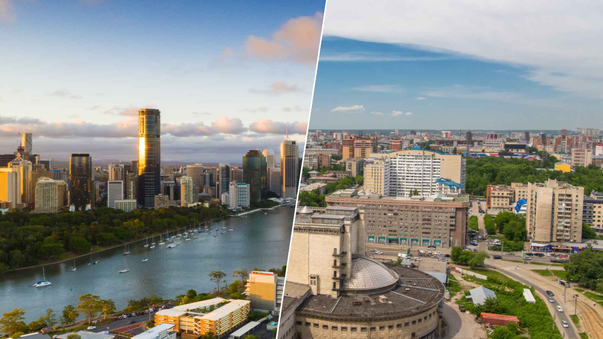 Brisbane to Novosibirsk