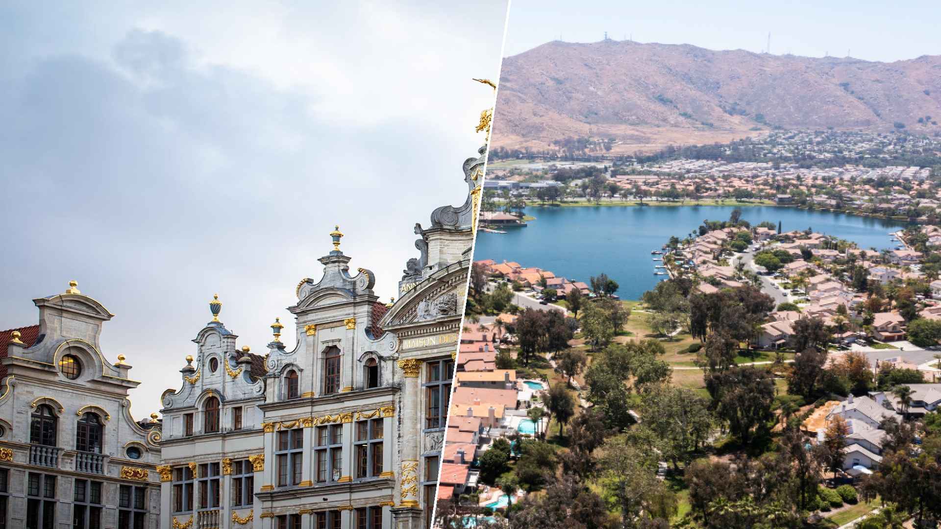 Brussels to Moreno Valley