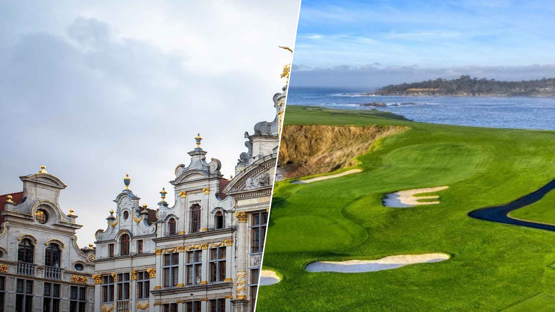 Brussels to Pebble Beach Golf Links