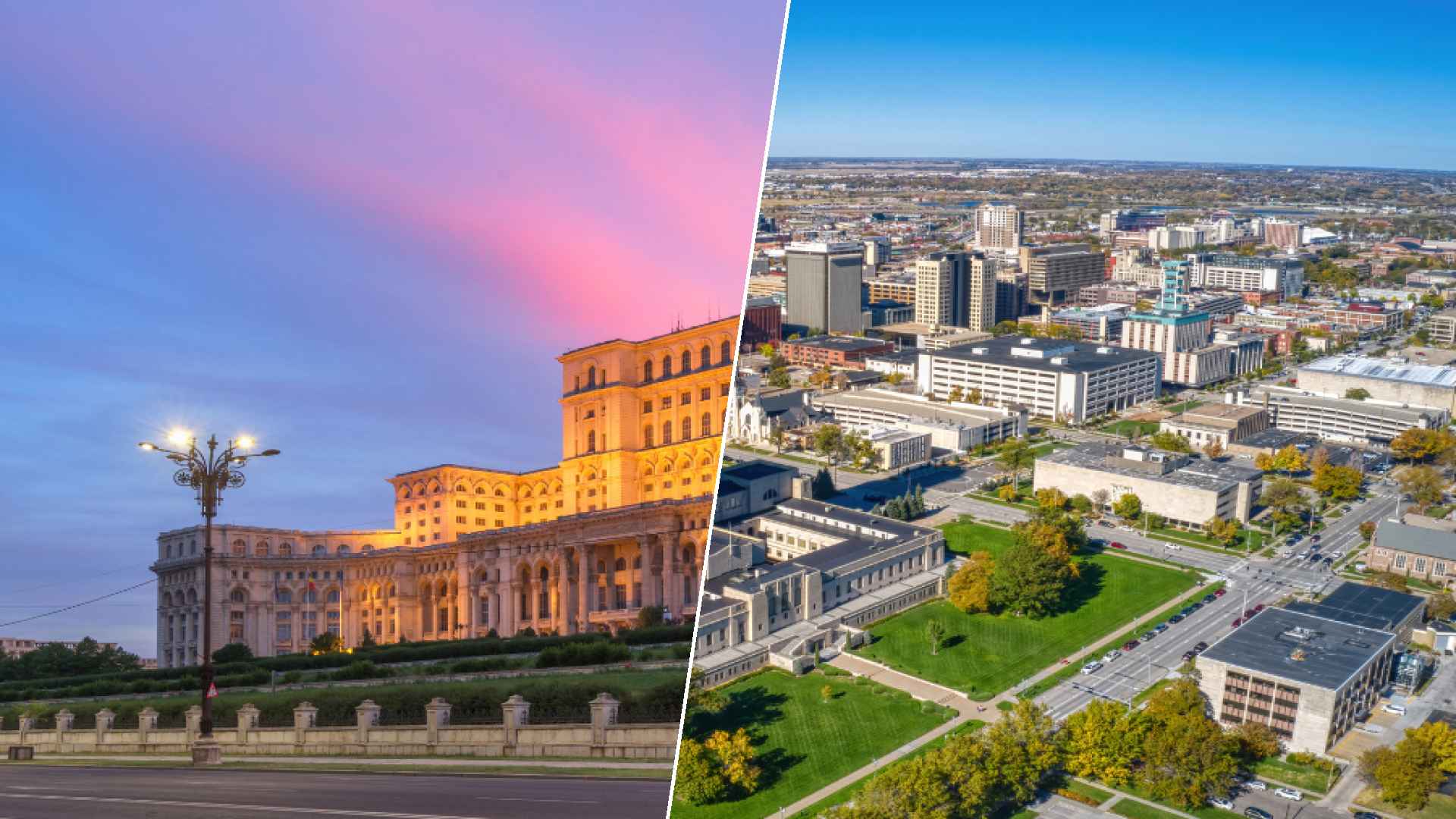 Bucharest to Lincoln