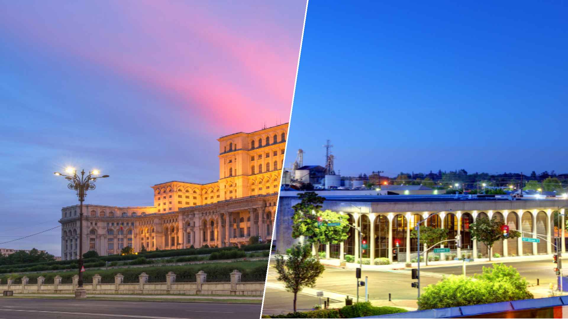 Bucharest to Modesto