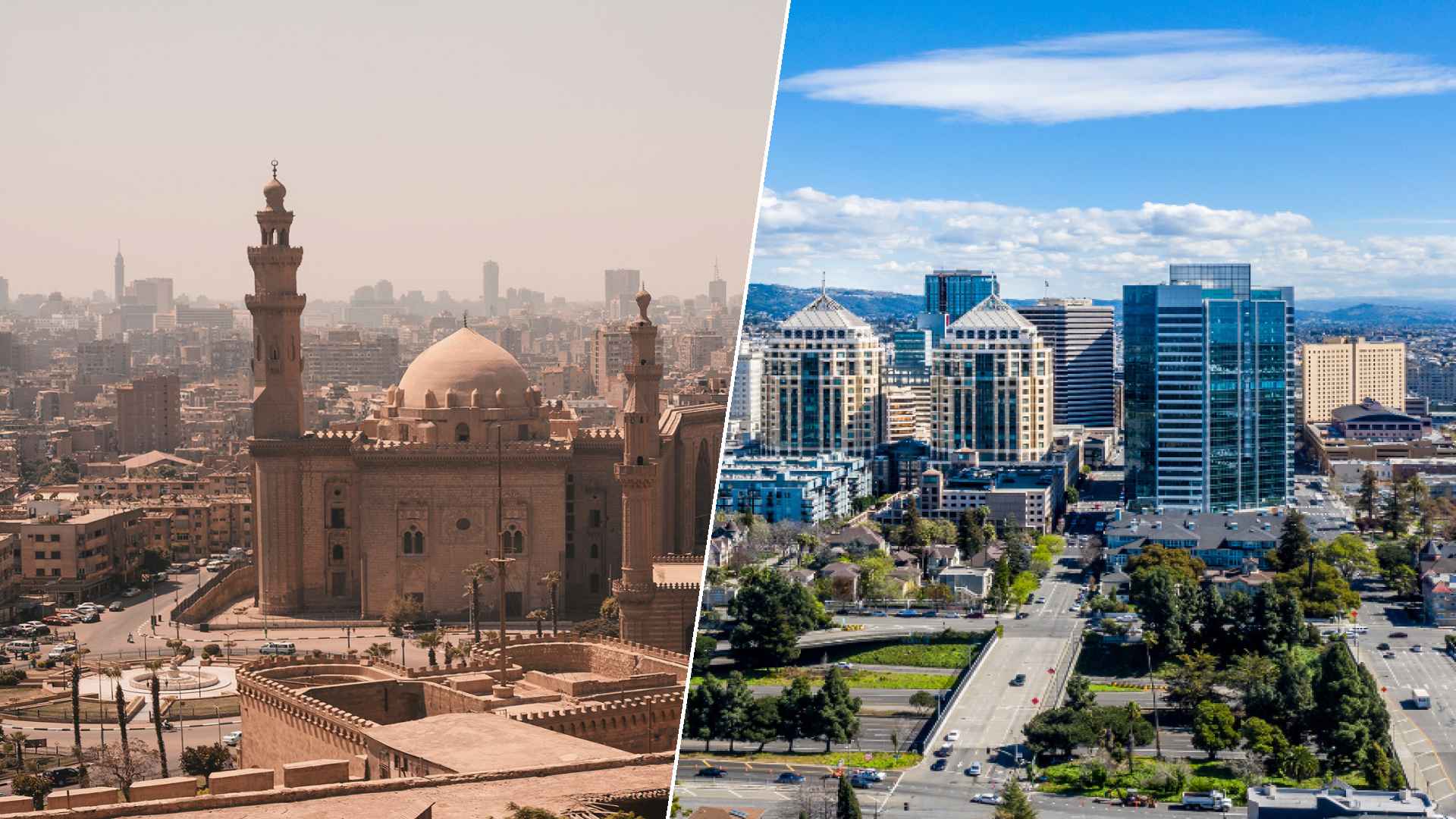 Cairo to Oakland