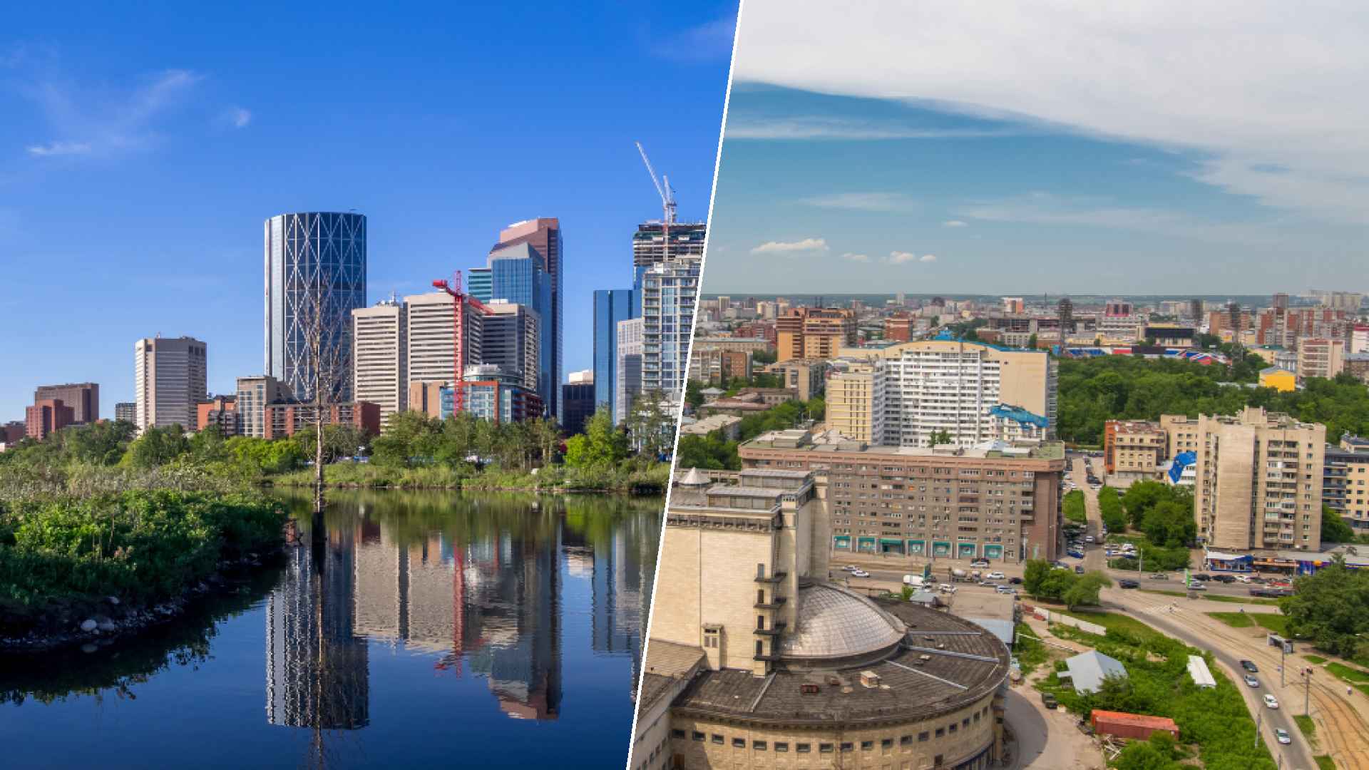 Calgary to Novosibirsk