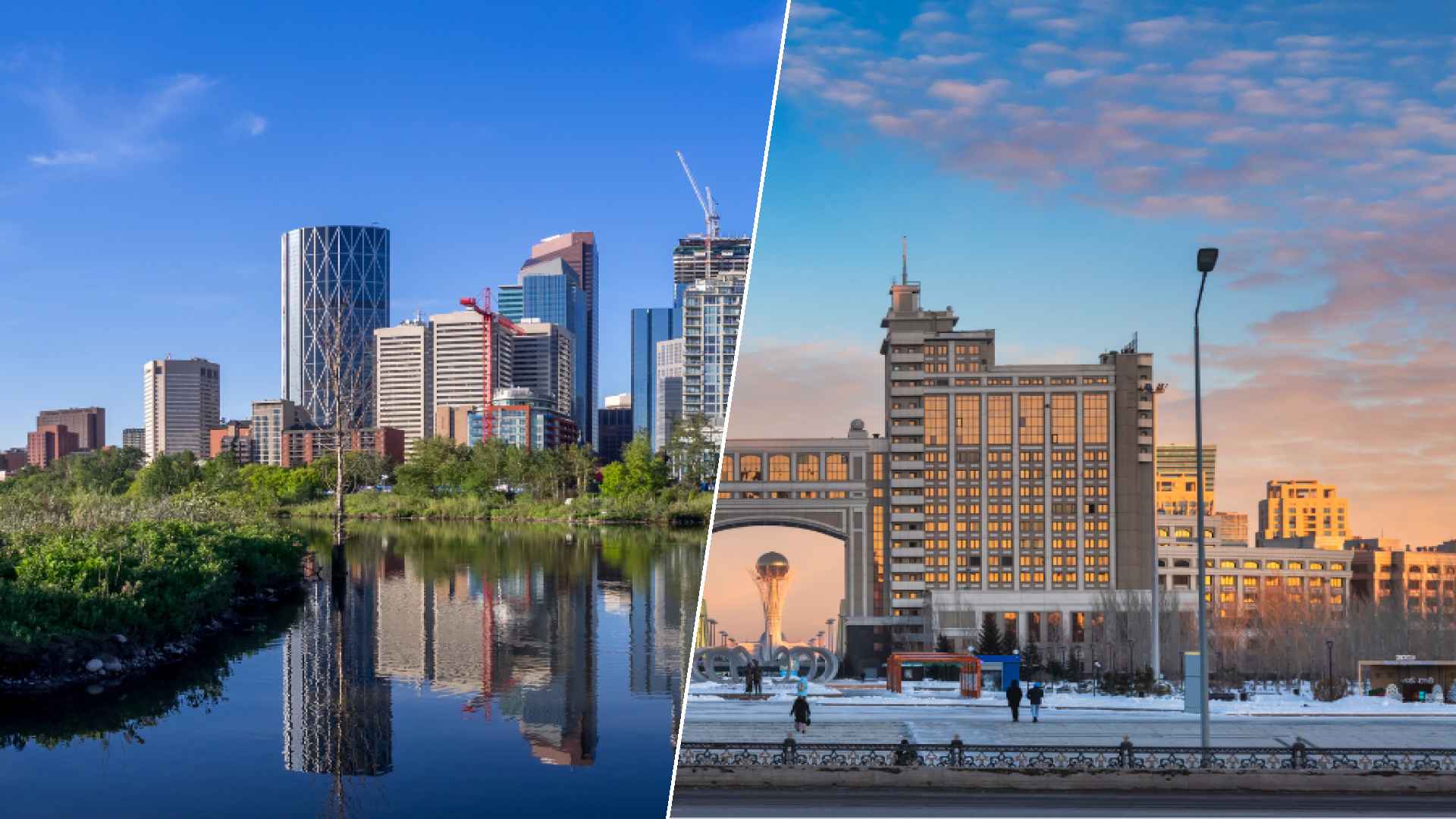 Calgary to Nursultan