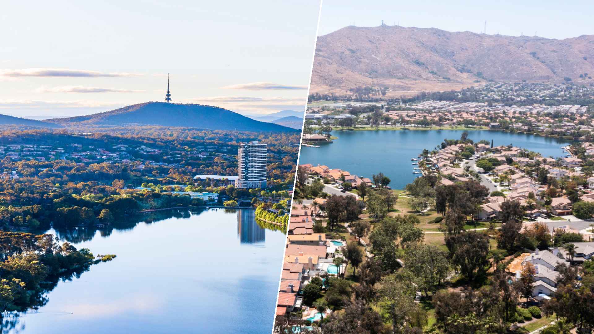 Canberra to Moreno Valley