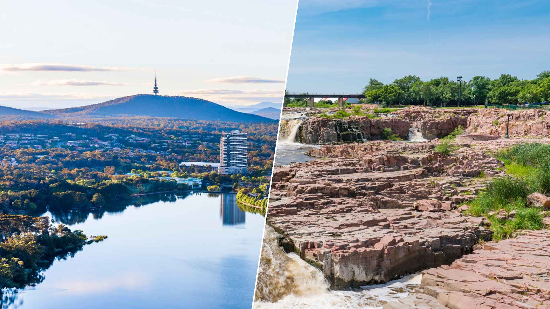 Canberra to Sioux Falls