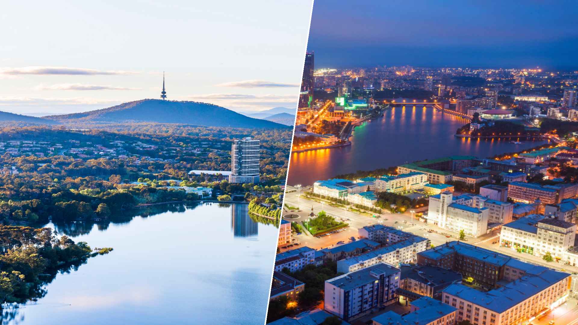 Canberra to Yekaterinburg