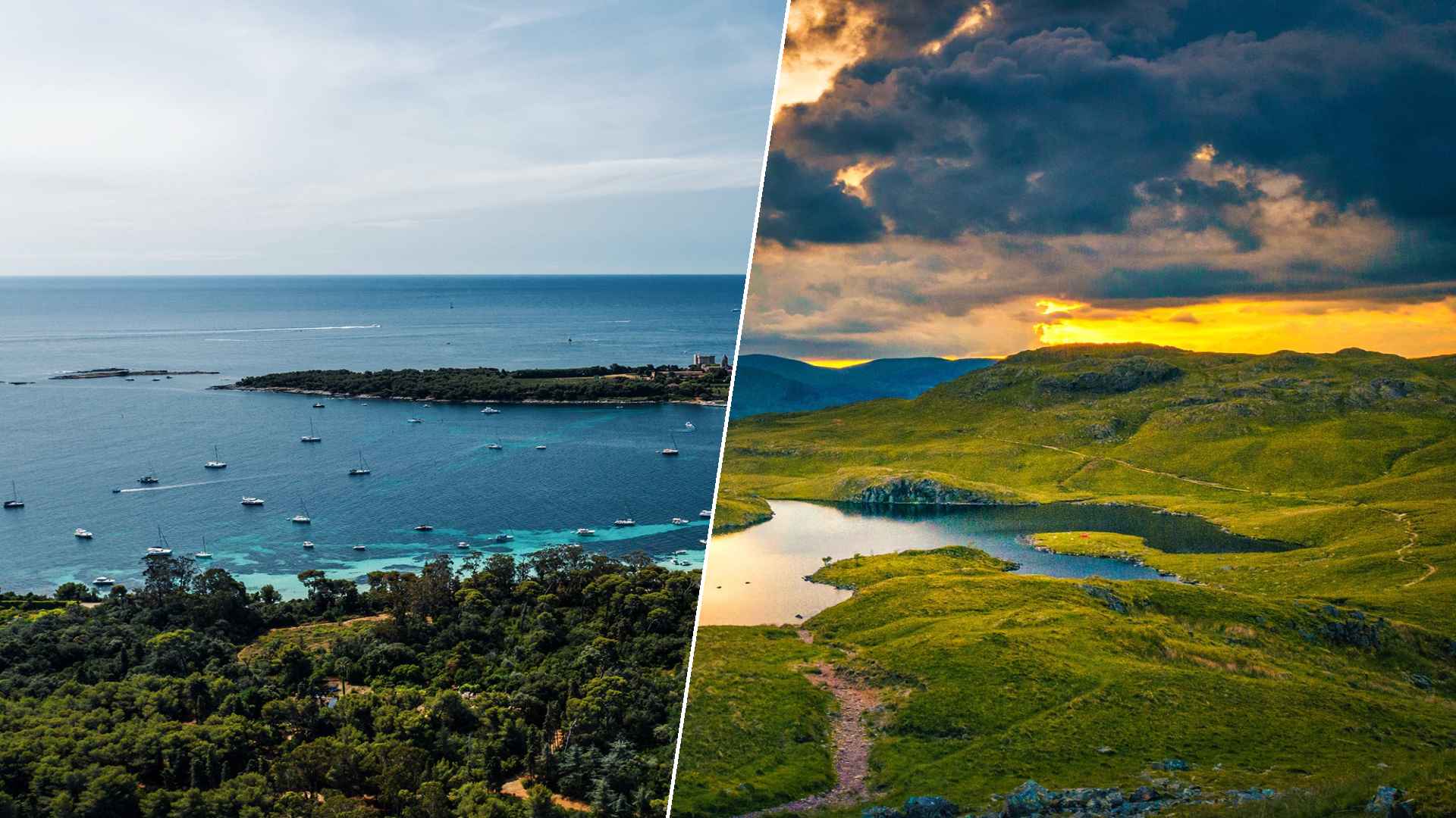 Cannes to Lake District