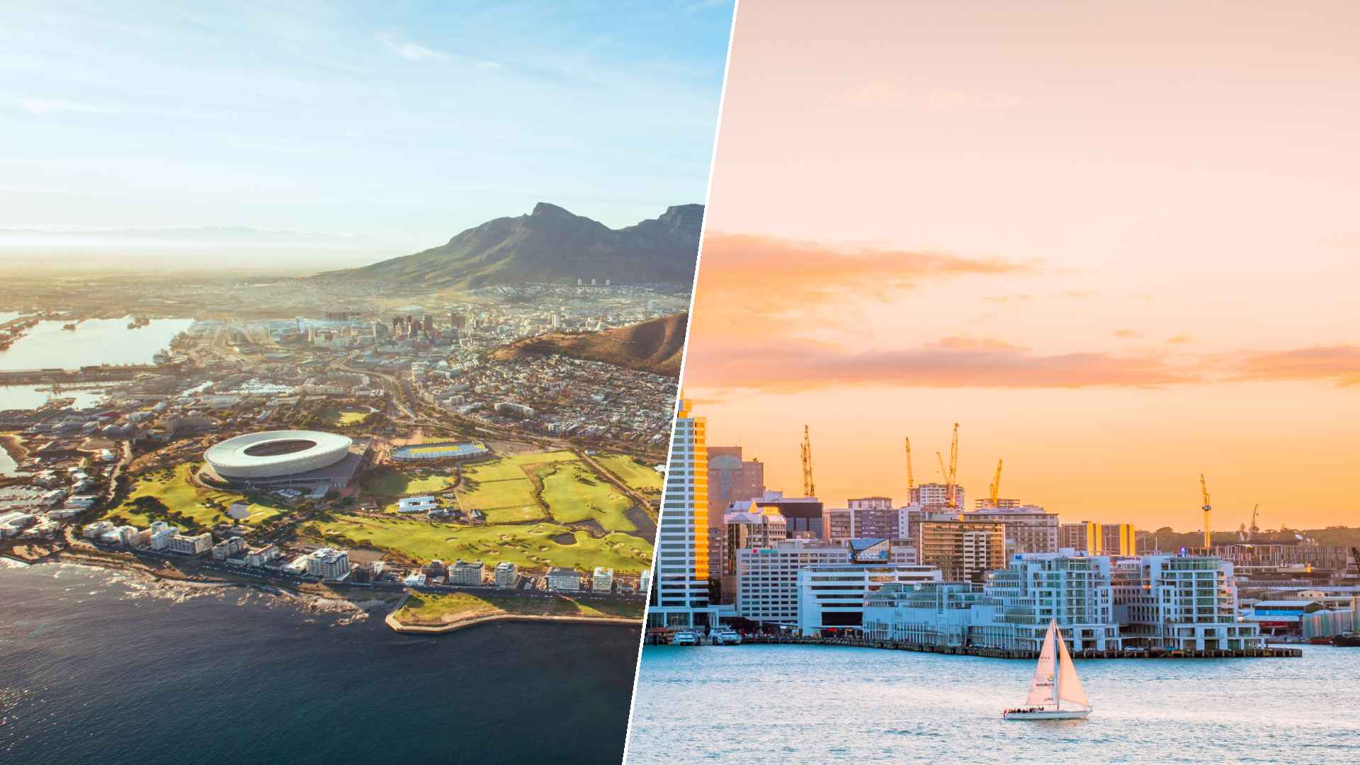 Cape Town to Auckland