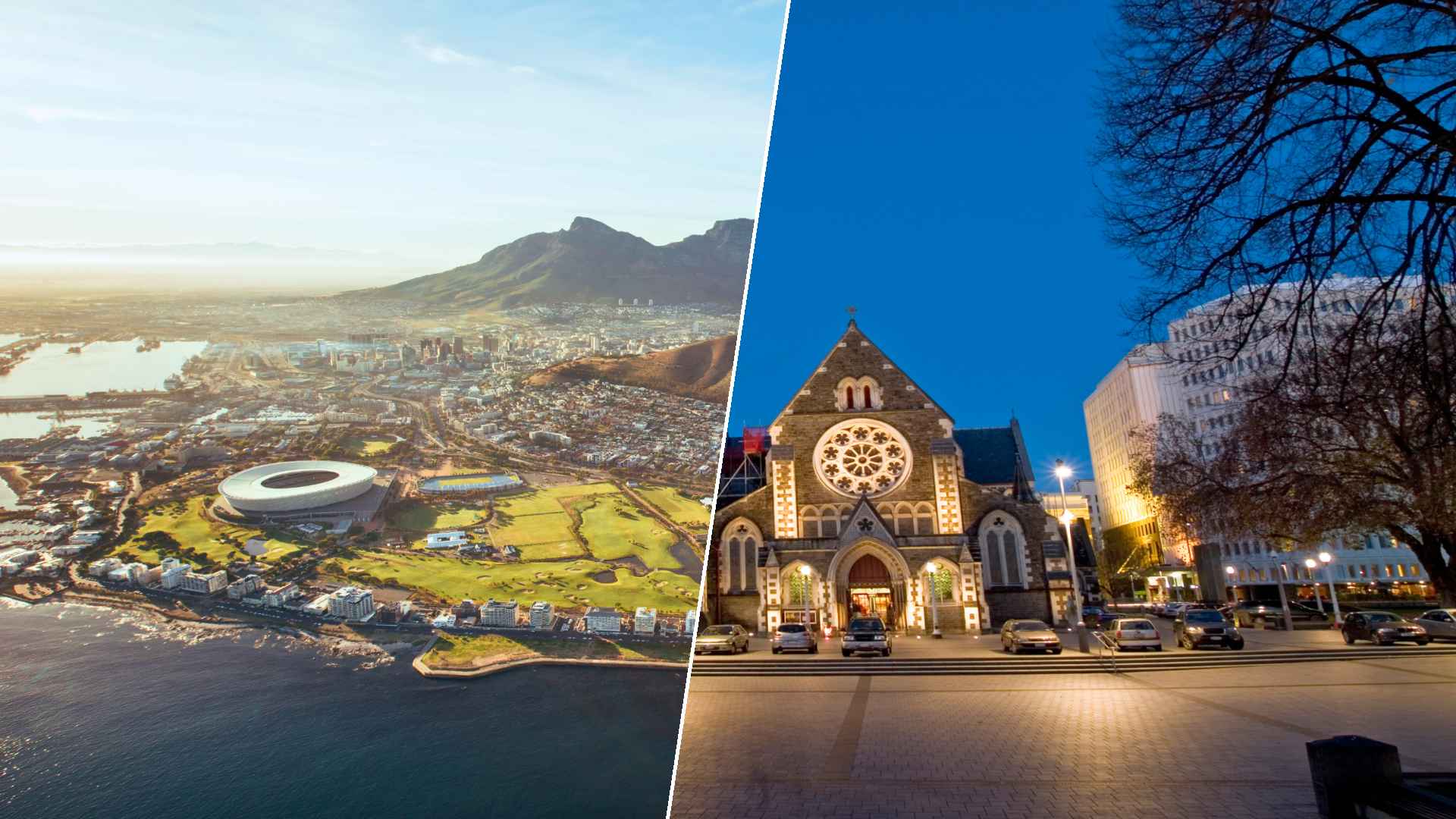 Cape Town to Christchurch