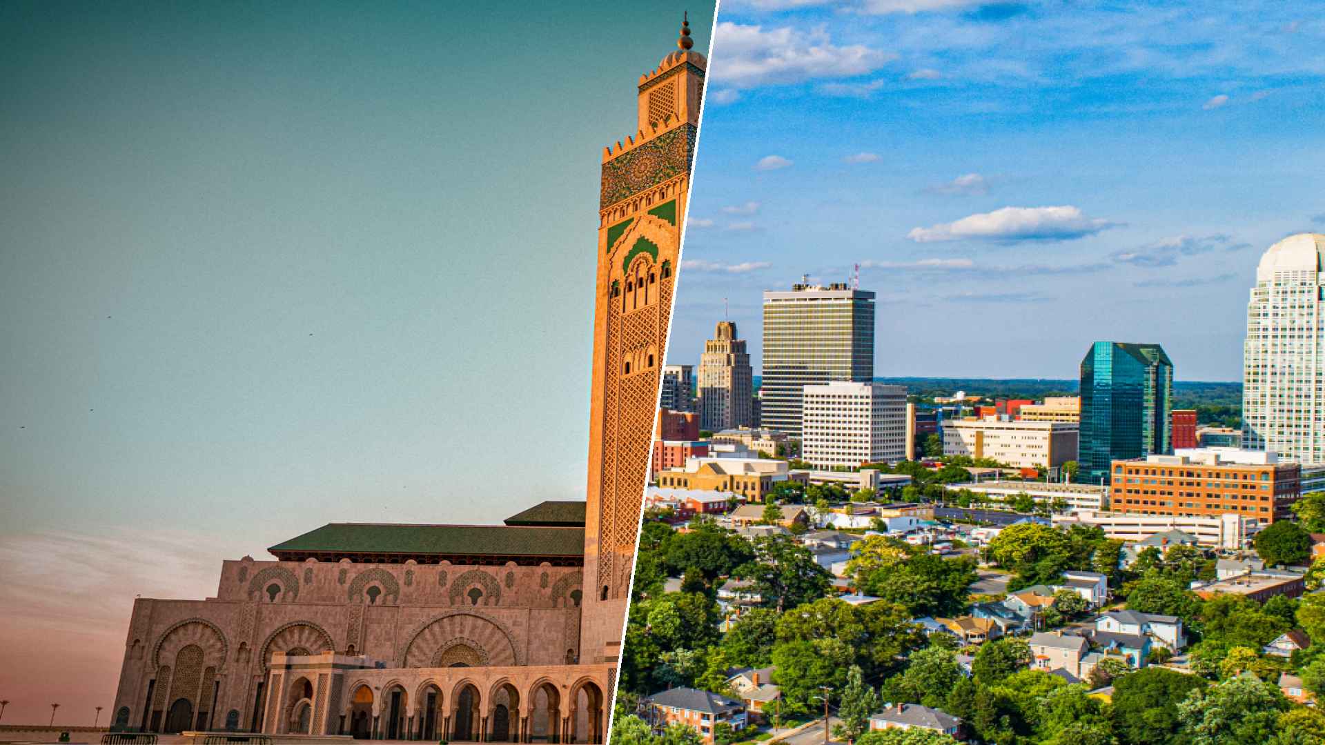 Casablanca to Winston-Salem