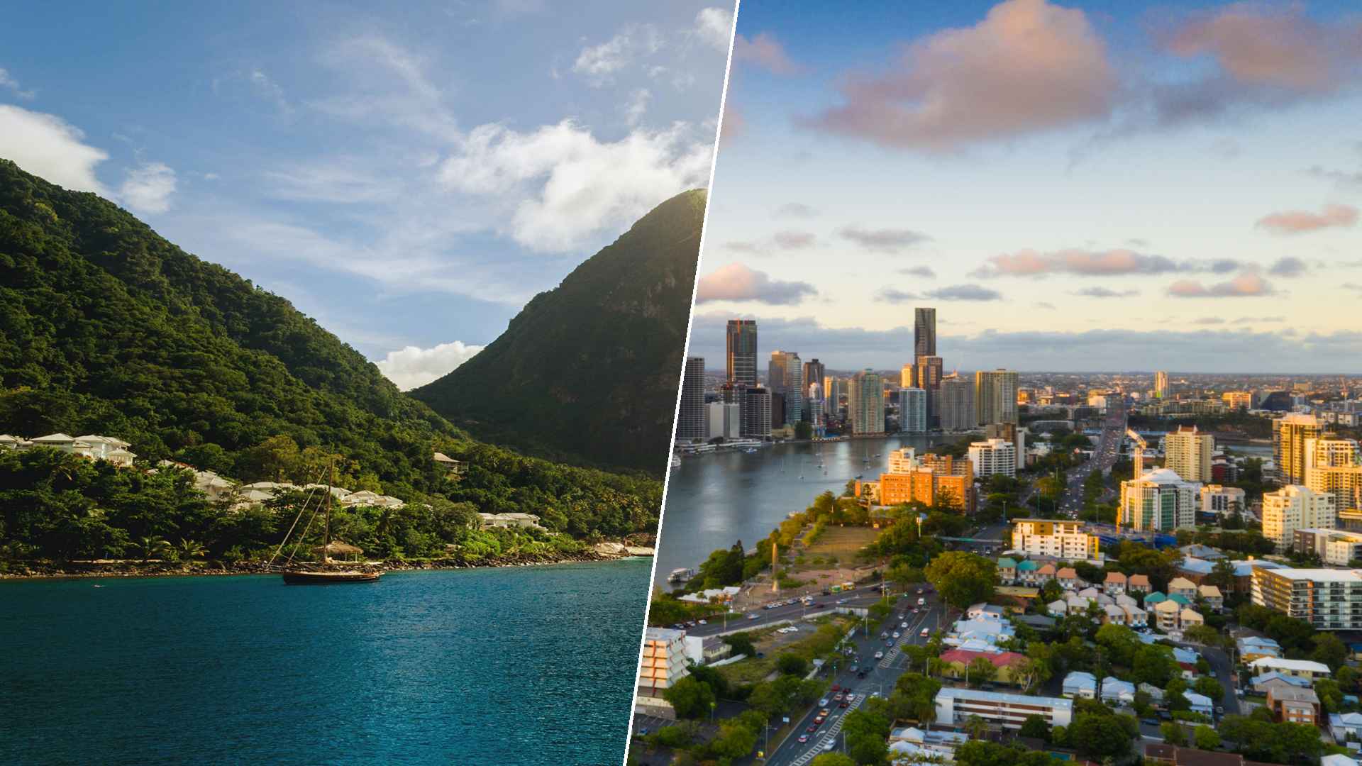 Castries to Brisbane