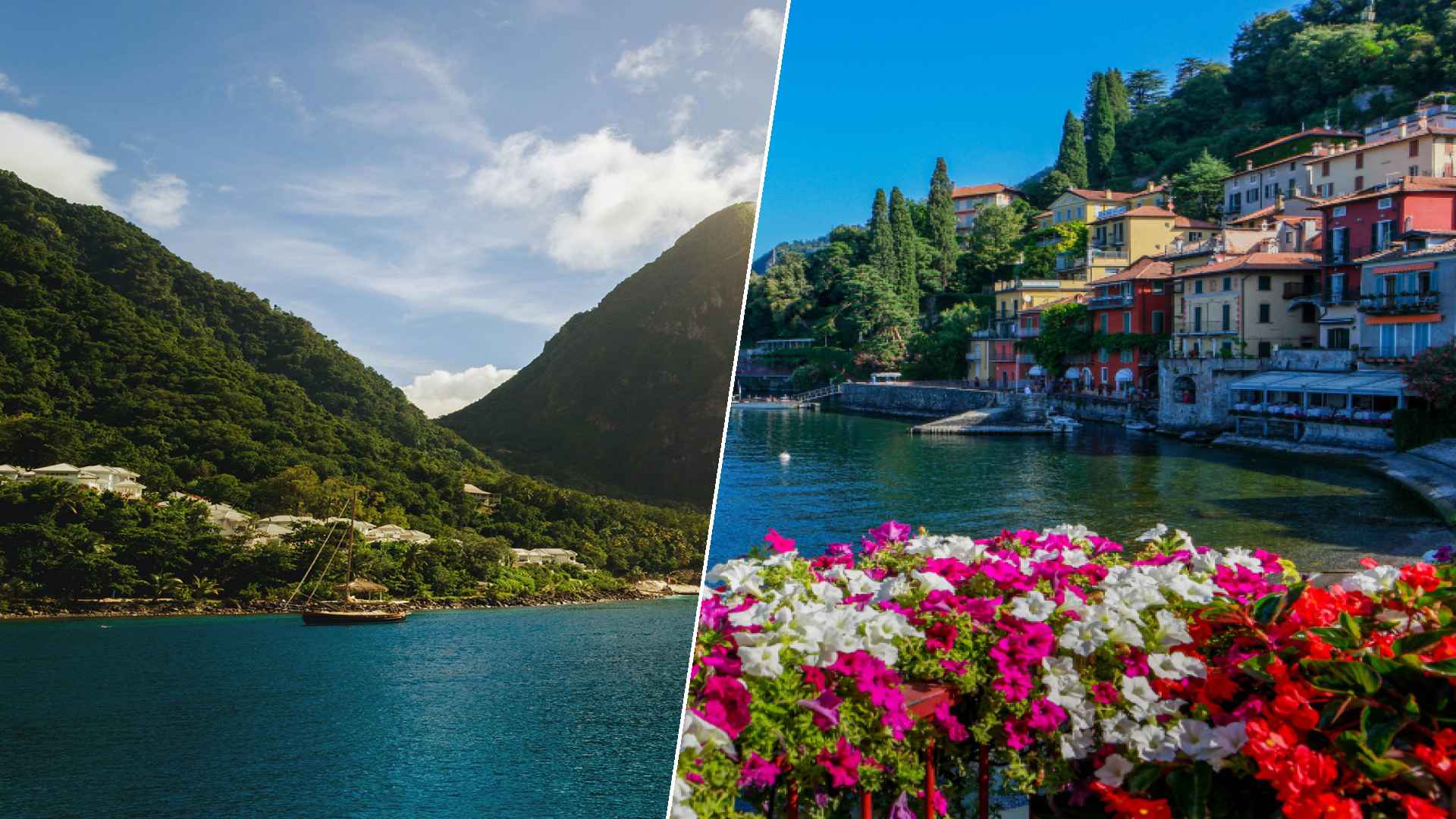Castries to Lake Como