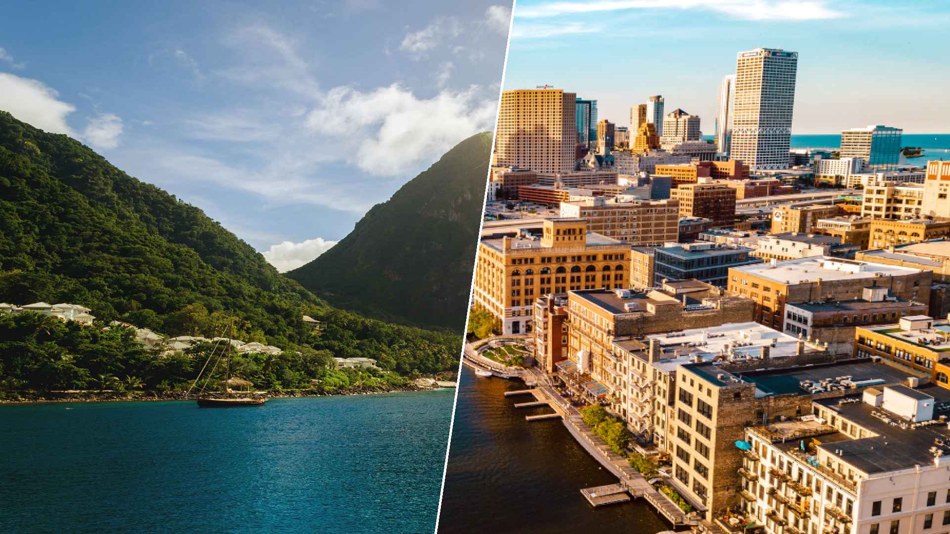 Castries to Milwaukee