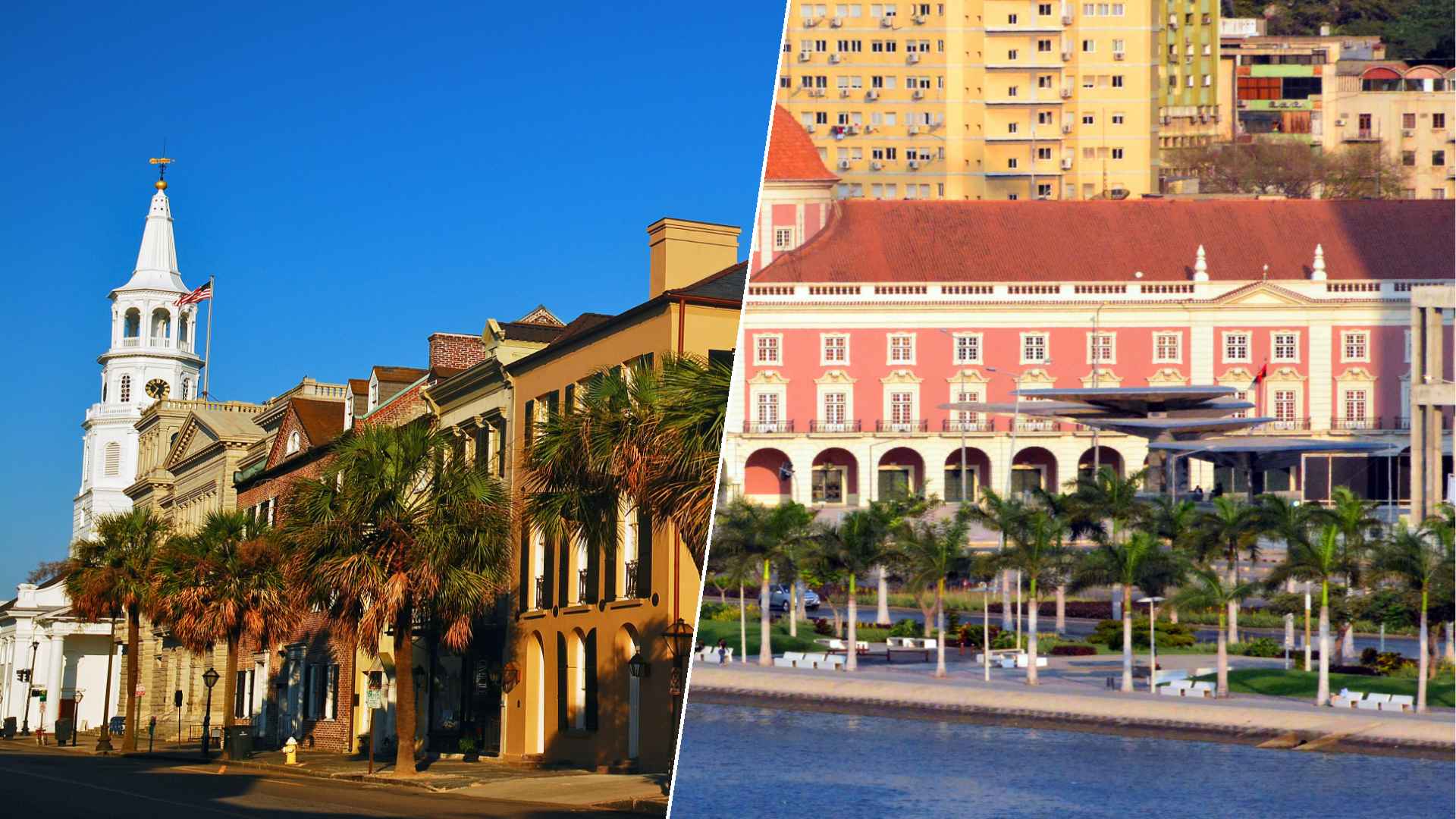 Charleston, SC to Luanda