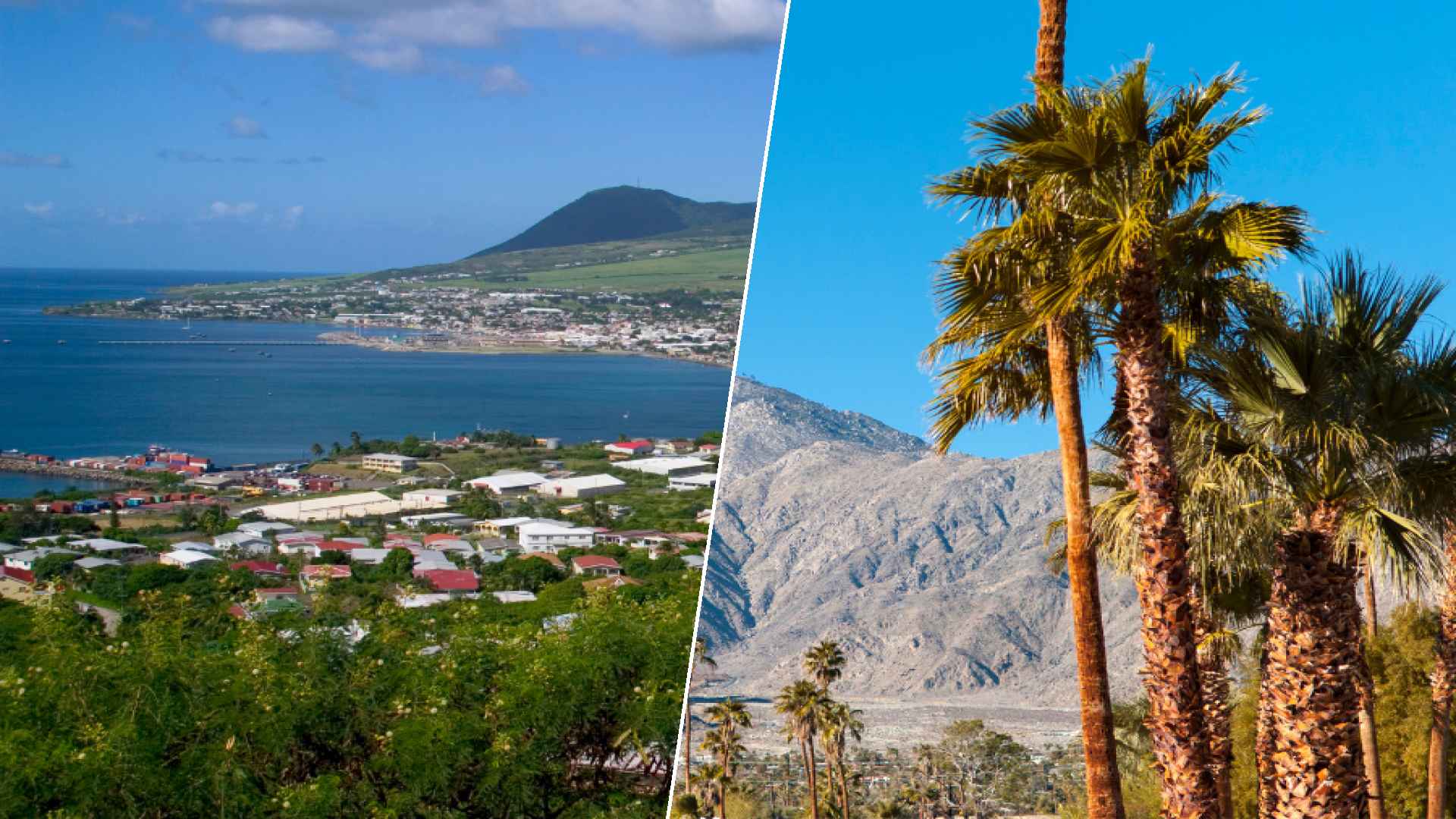 Charlestown to Palm Springs