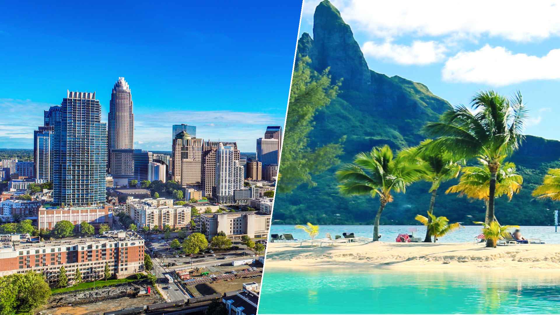 Charlotte to Bora Bora