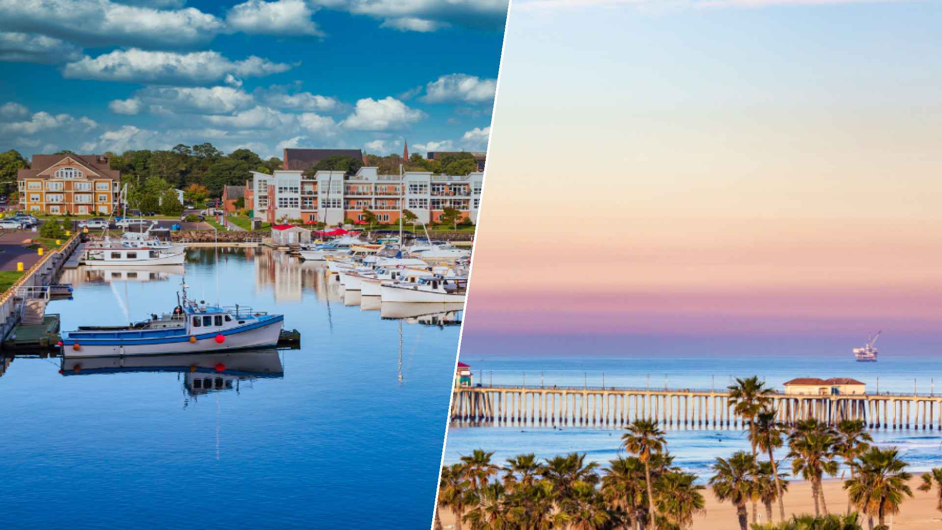 Charlottetown to Huntington Beach