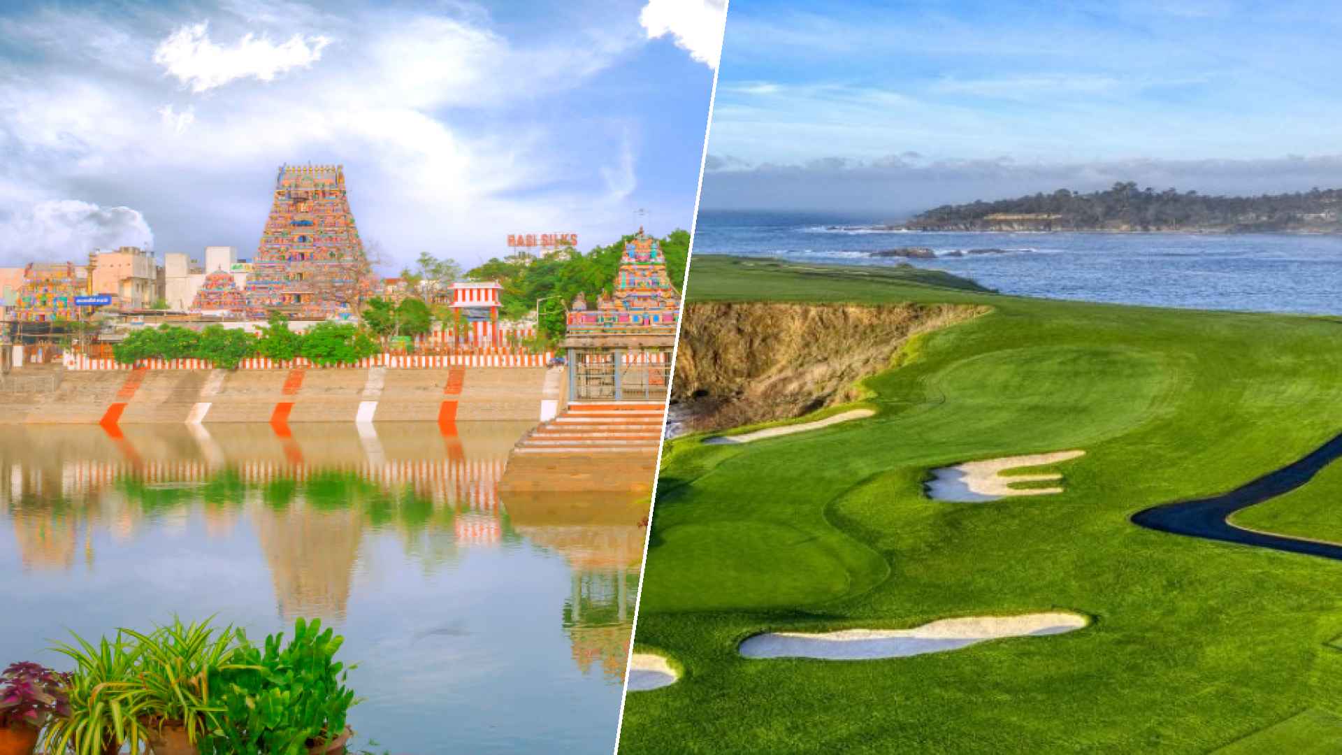 Chennai to Pebble Beach Golf Links