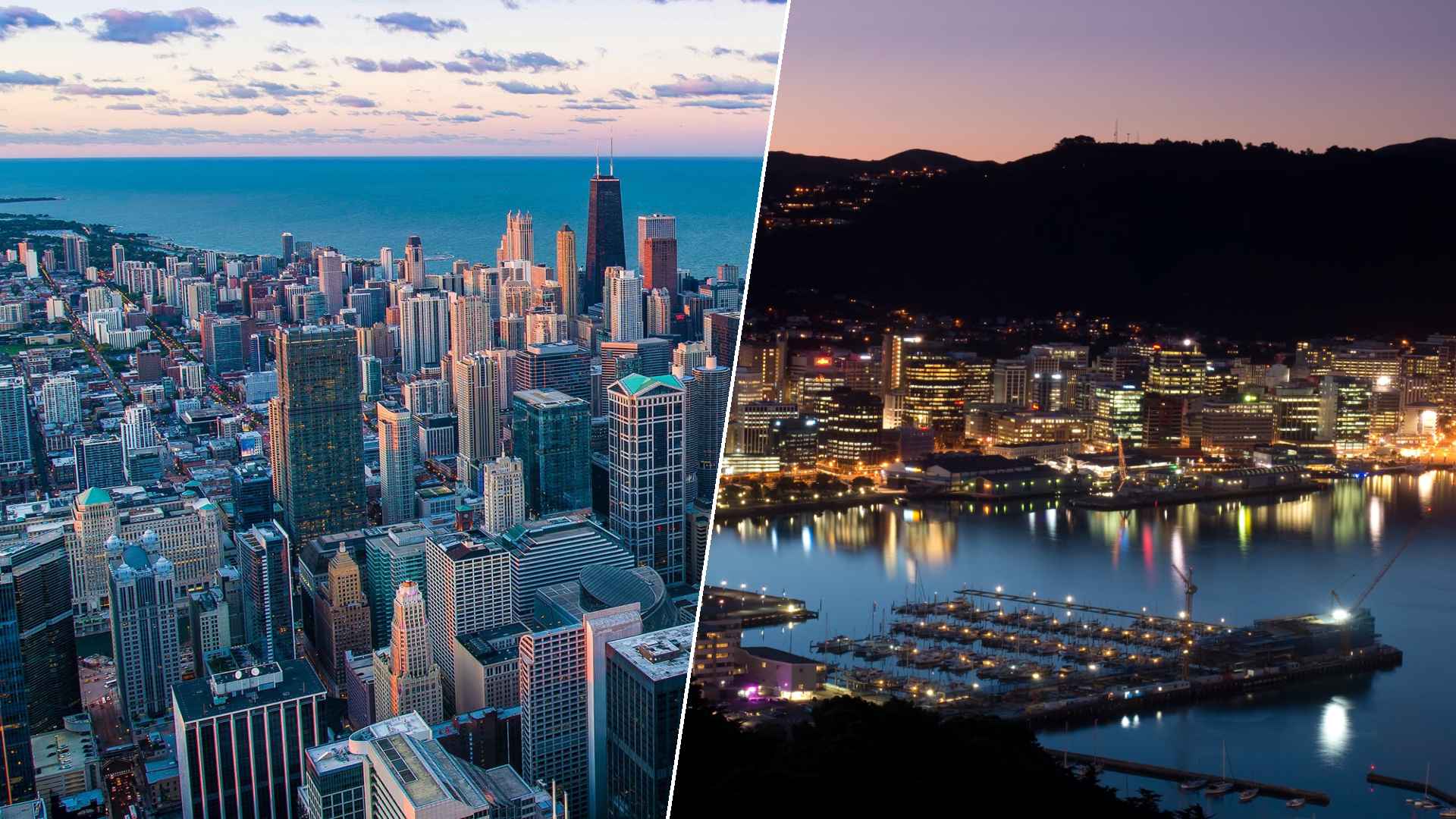 Chicago to Wellington