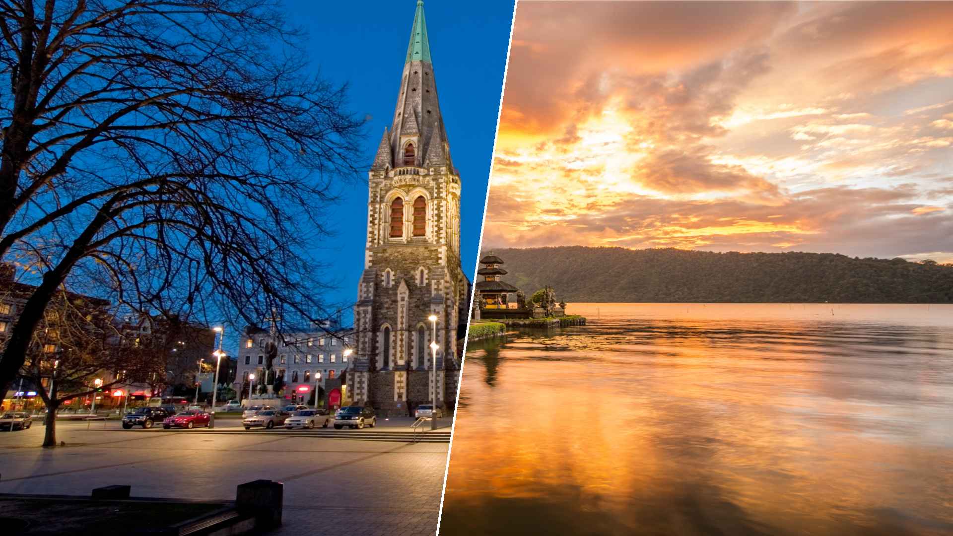 Christchurch to Denpasar