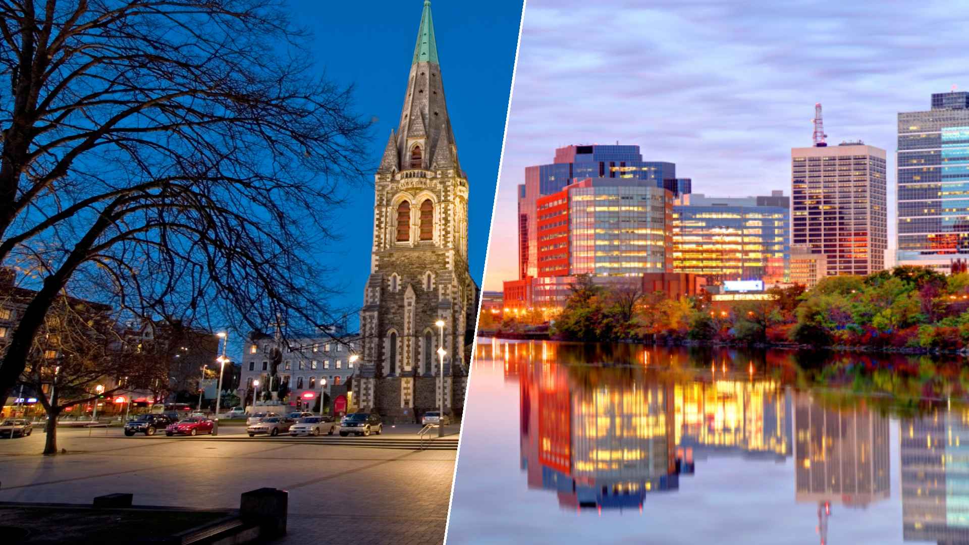 Christchurch to Newark