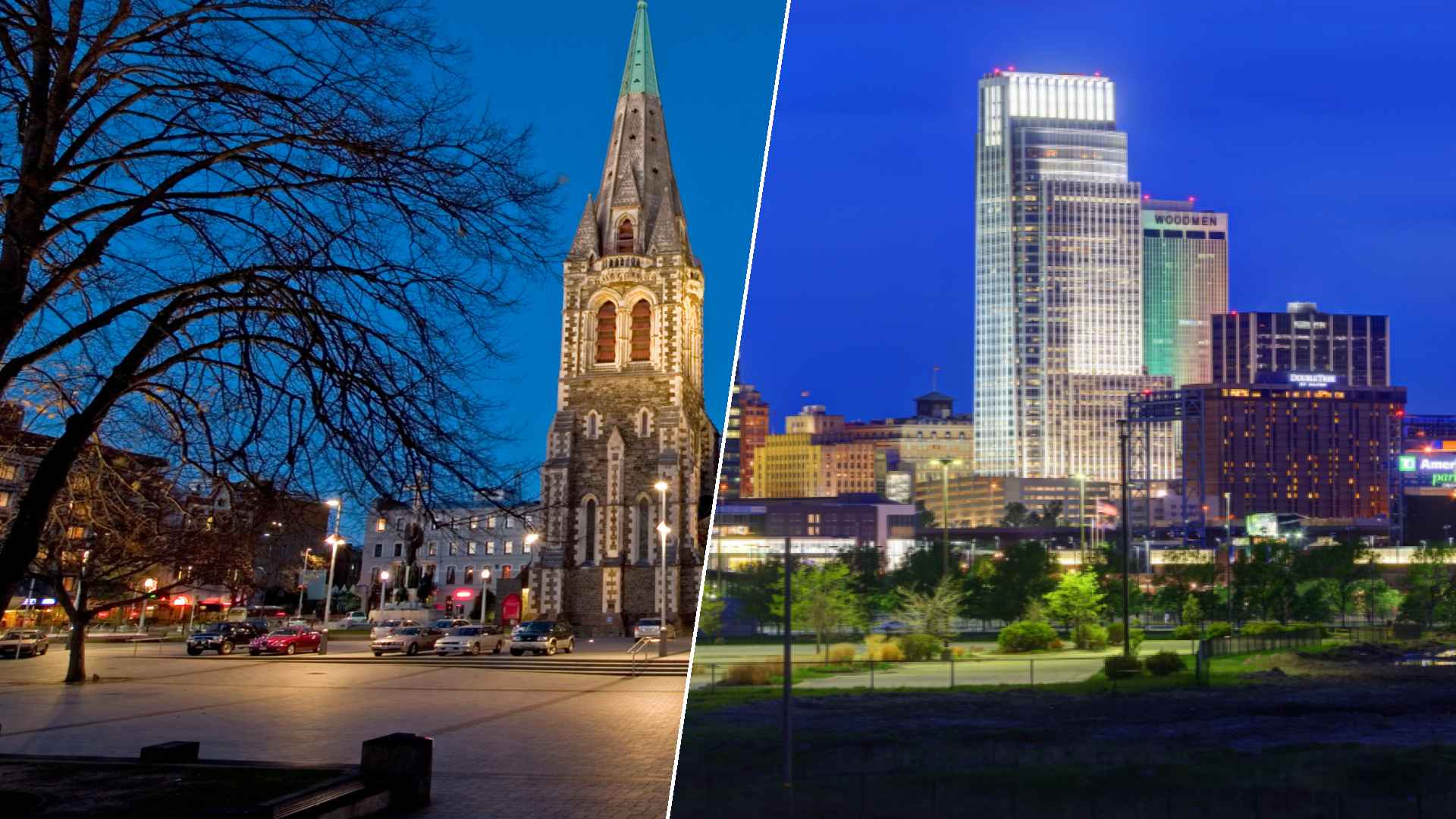 Christchurch to Omaha